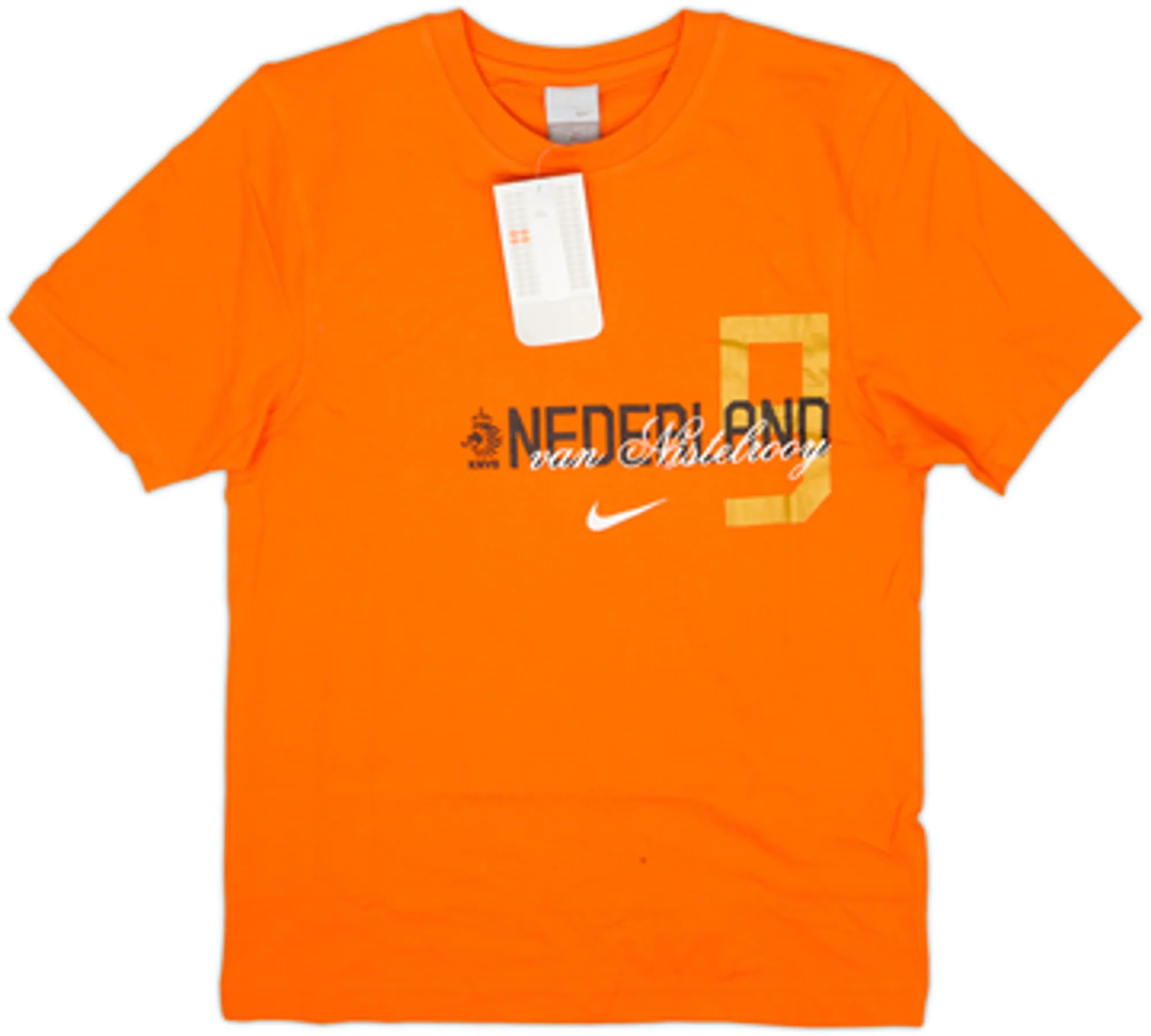 2006-07 Netherlands Nike Tee v. Nistelrooy #9 (S)