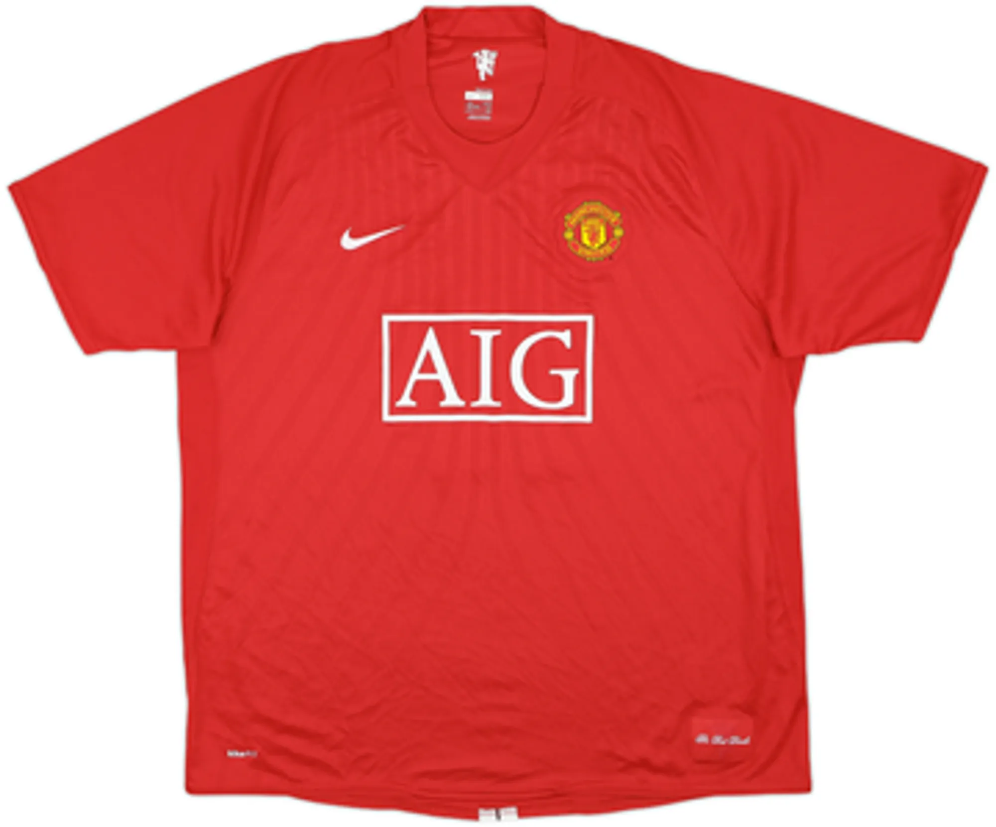 2007-09 Manchester United Home Shirt Vidic #15 - 8/10 - (M)