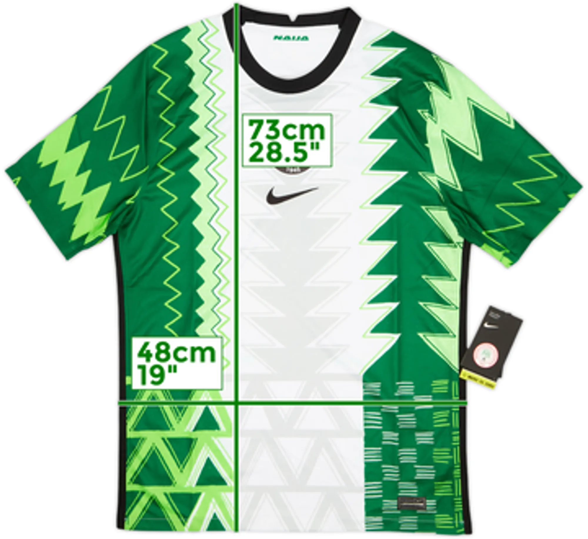 2020-21 Nigeria Home Shirt (M)
