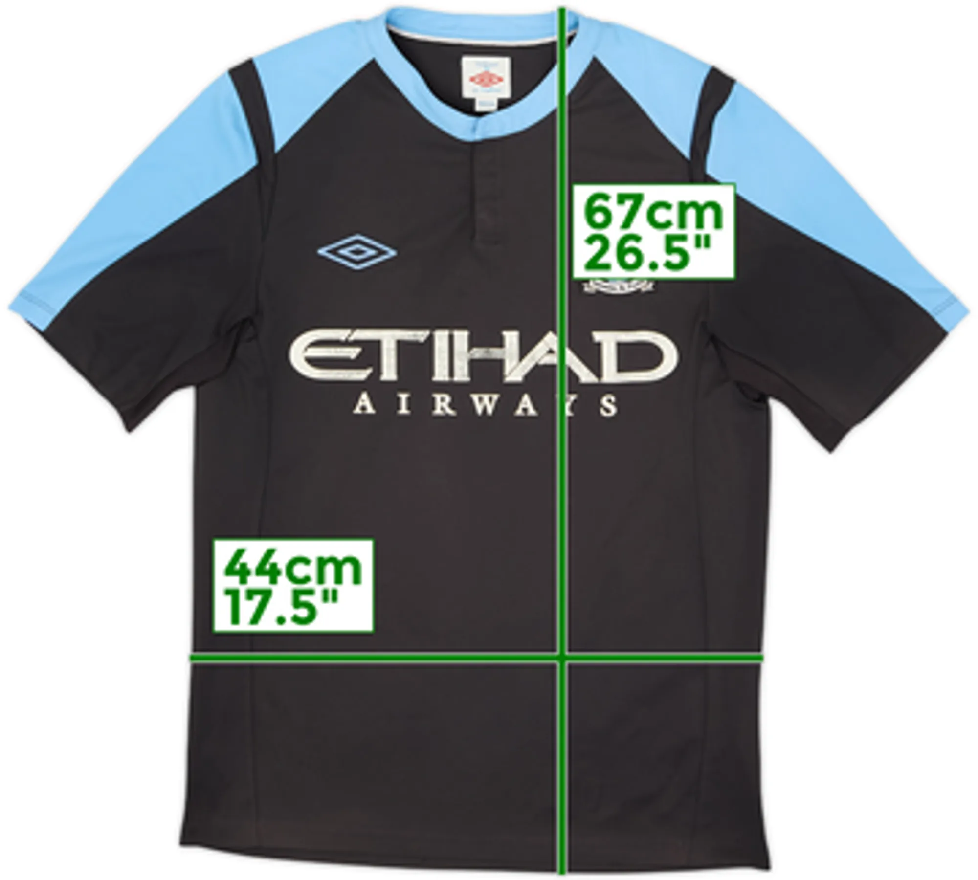 2010-11 Manchester City Umbro Training Shirt - 5/10 - (M)