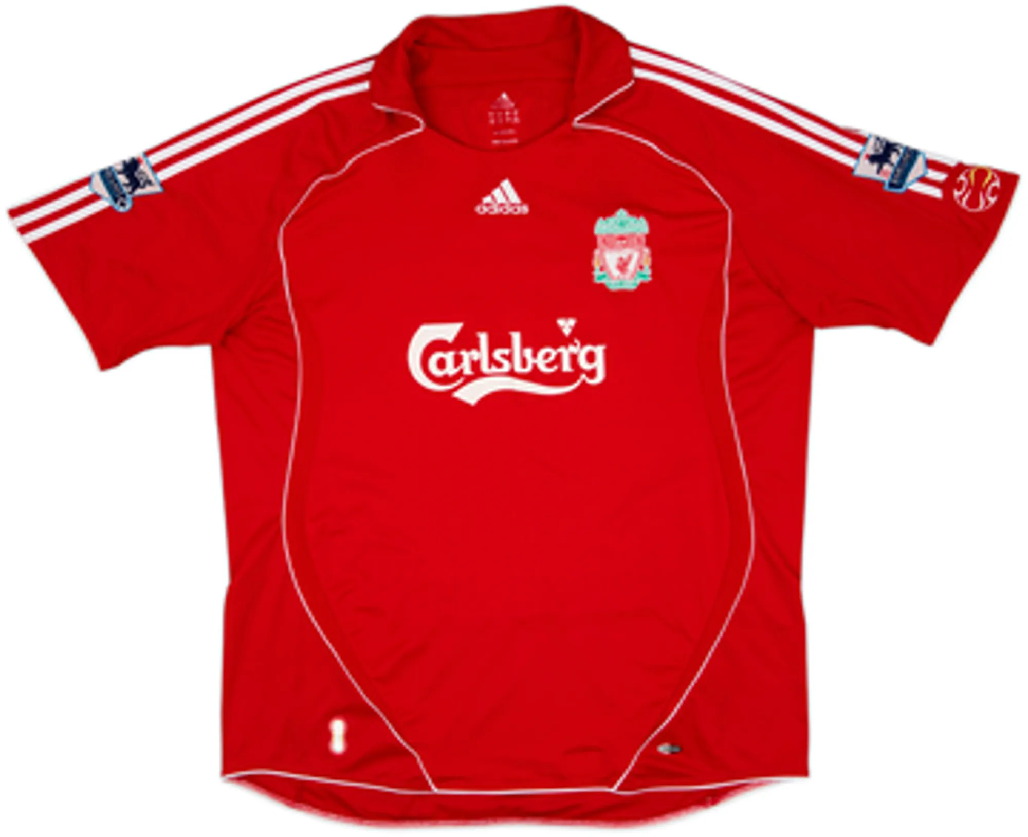 2006-08 Liverpool Home Shirt Hyypia #4 - 7/10 - (XXL)