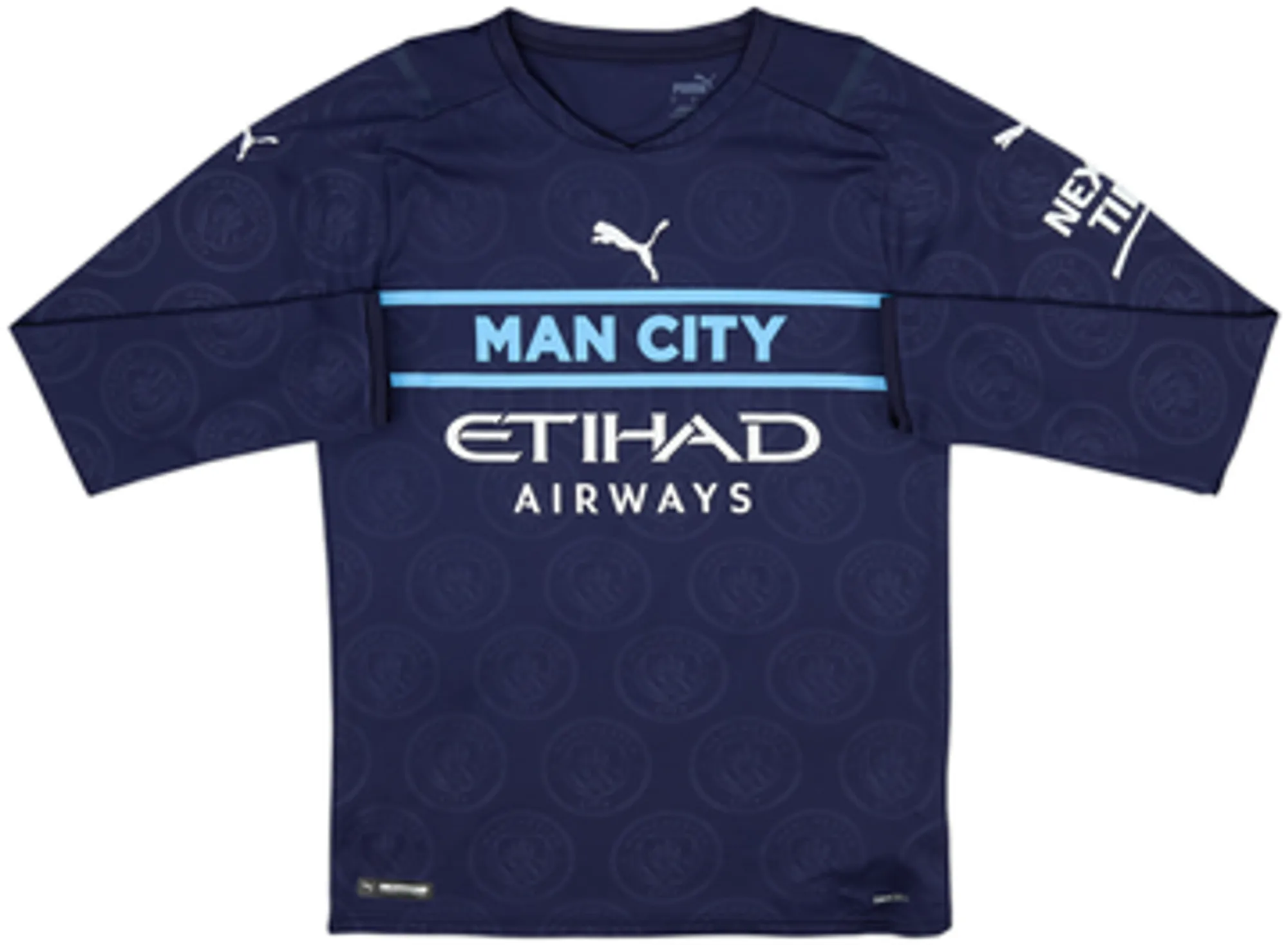 2021-22 Manchester City Third L/S Shirt Foden #47 - 8/10 - (S)