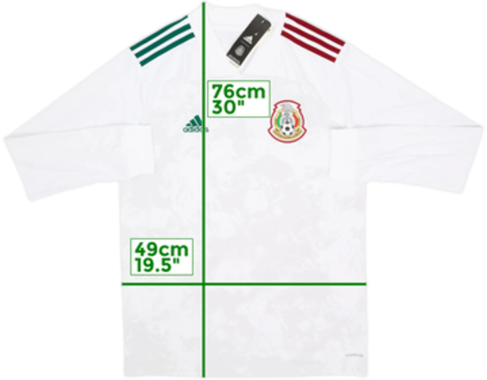 2020-21 Mexico Away L/S Shirt (M)