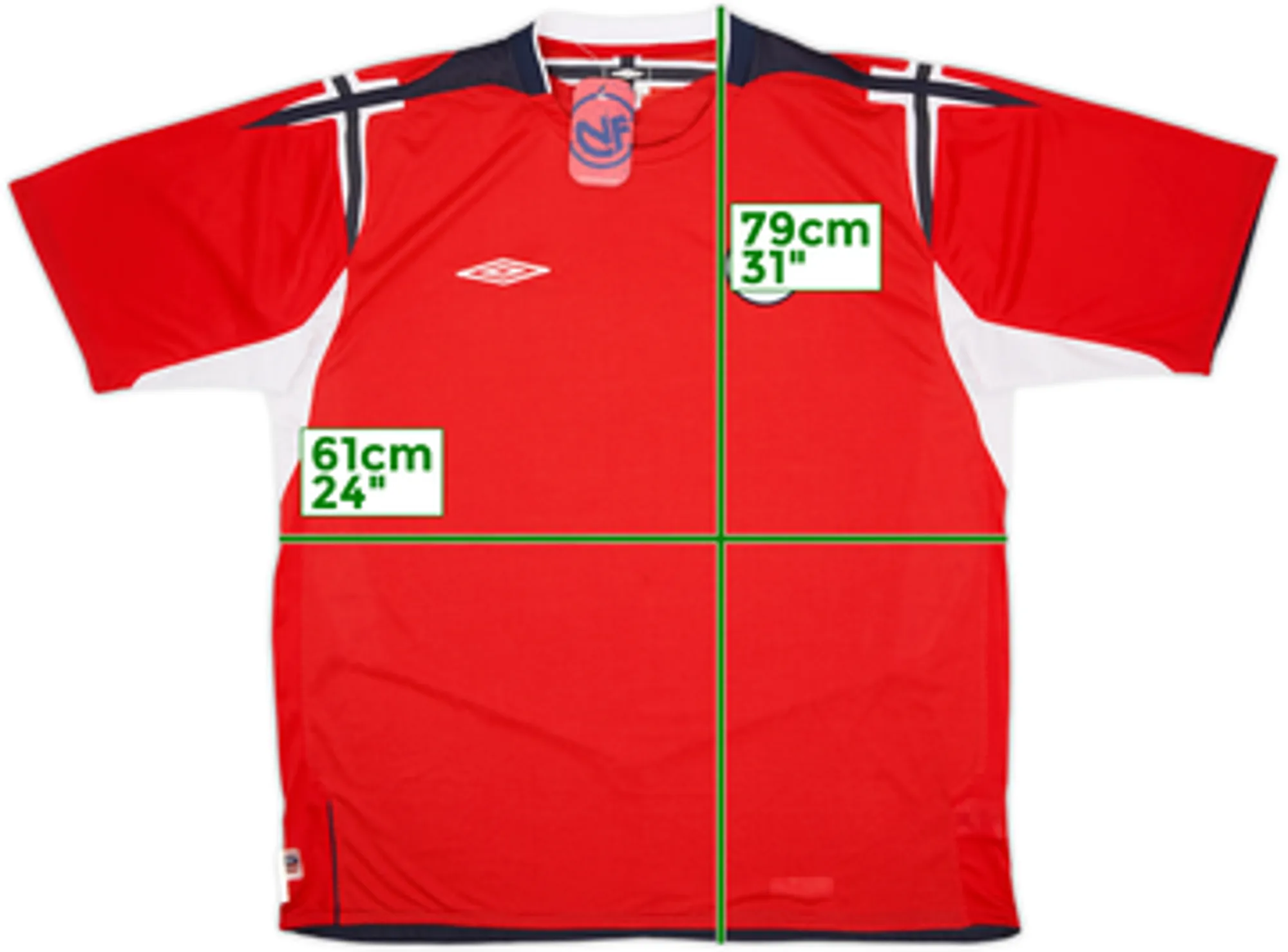 2004-06 Norway Home Shirt (XXL)