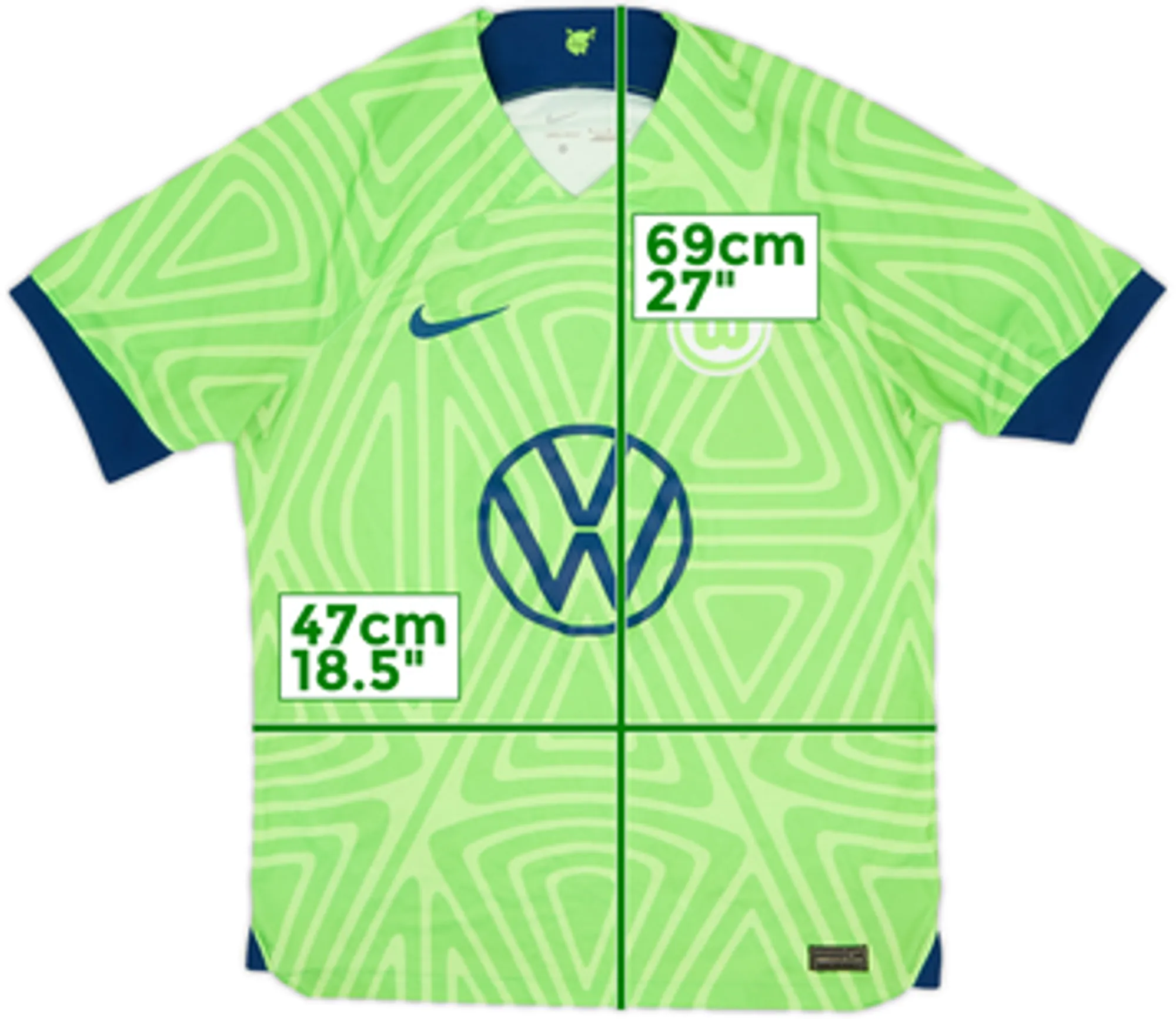 2022-23 Wolfsburg Home Shirt - 8/10 - (M)