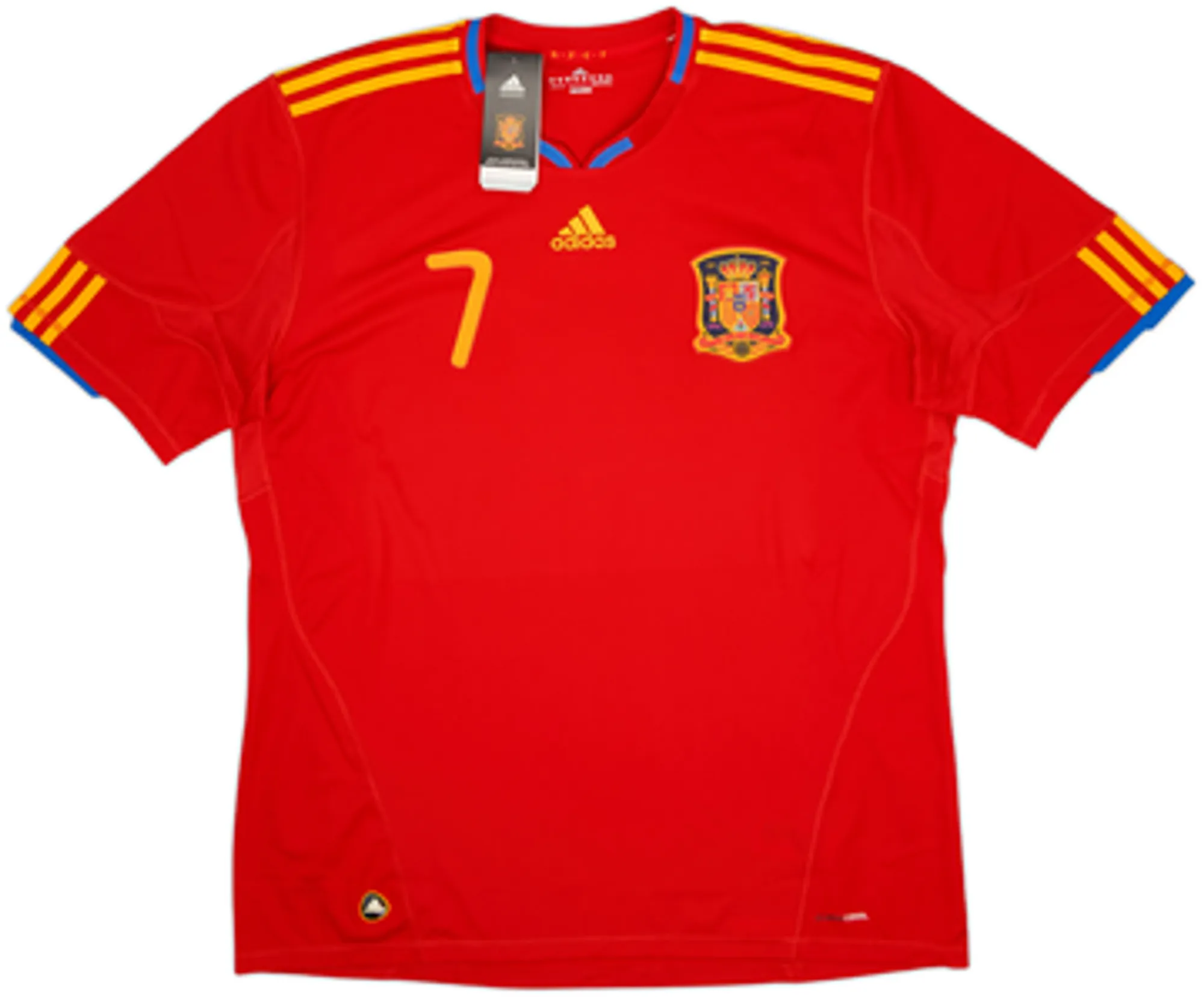 2009-10 Spain Home Shirt David Villa #7 (XXL)