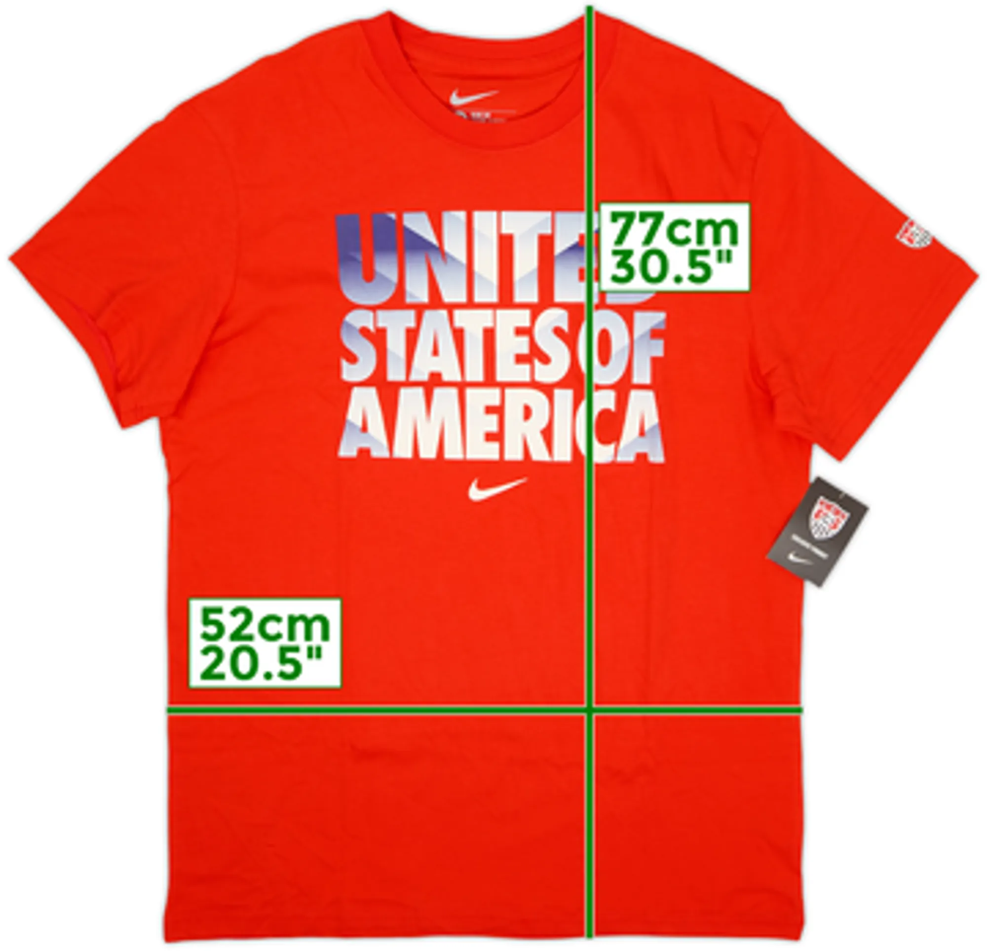 2014-15 USA Nike Graphic Tee (XL)