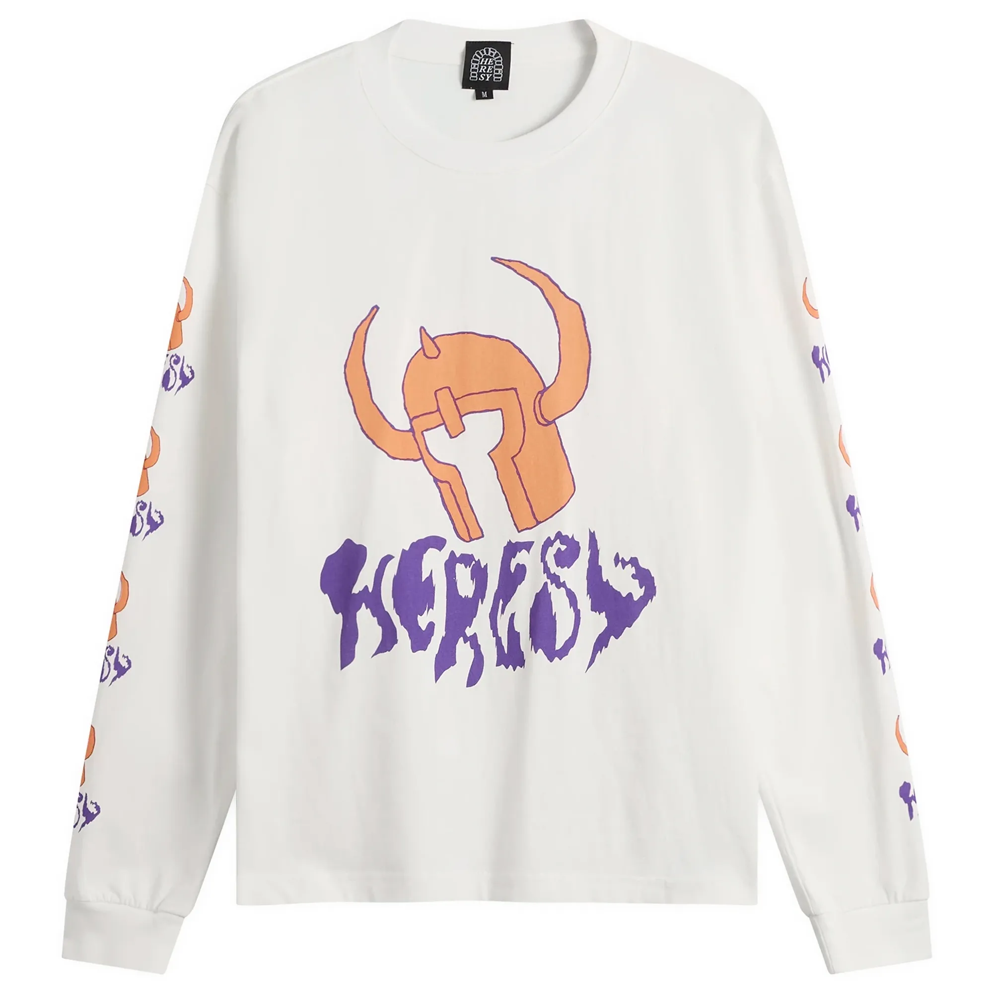 Heresy Men's Barbarian Long Sleeve T-Shirt Ecru