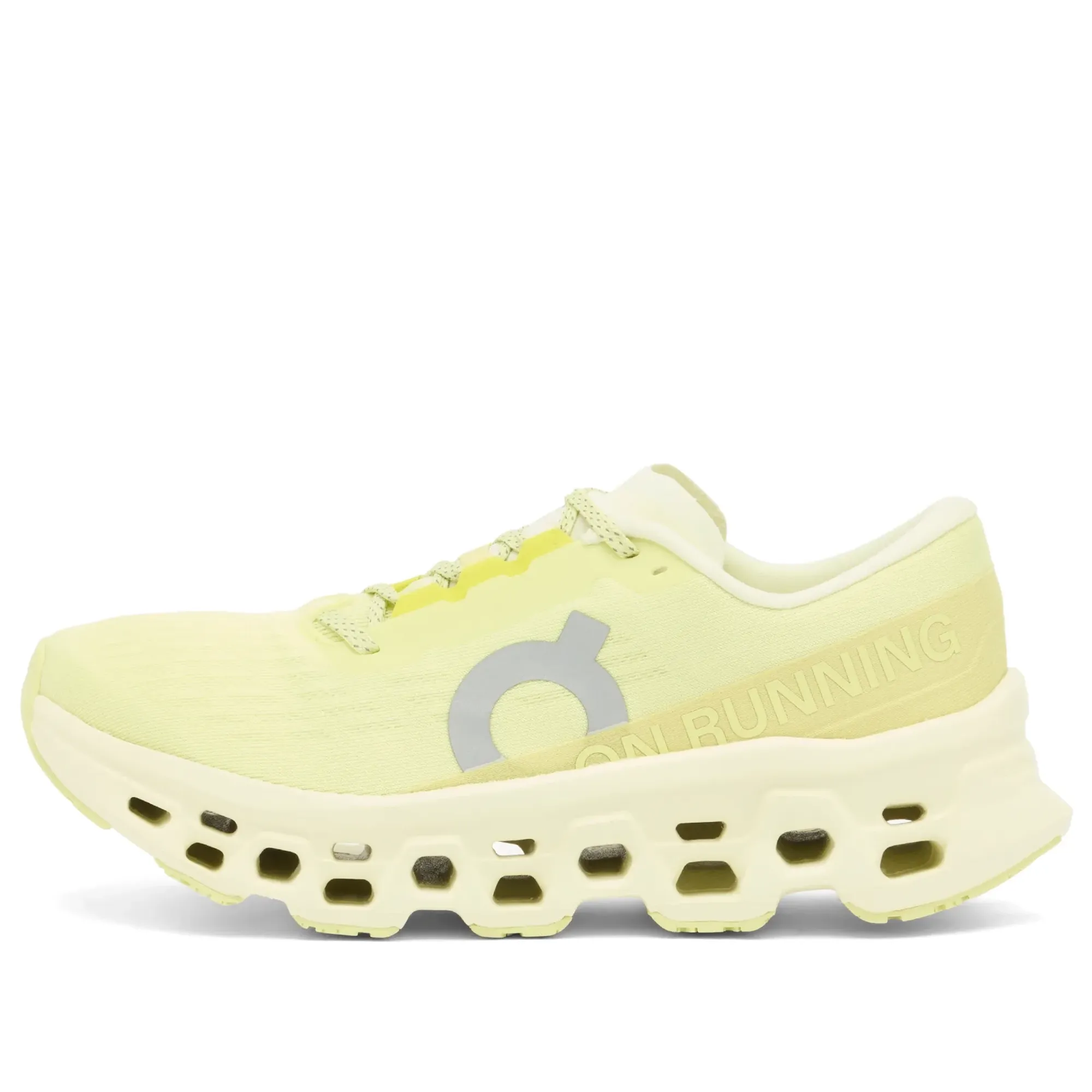ON Women's CloudmON Women'sster 3 Sneaker Limelight/Seedling