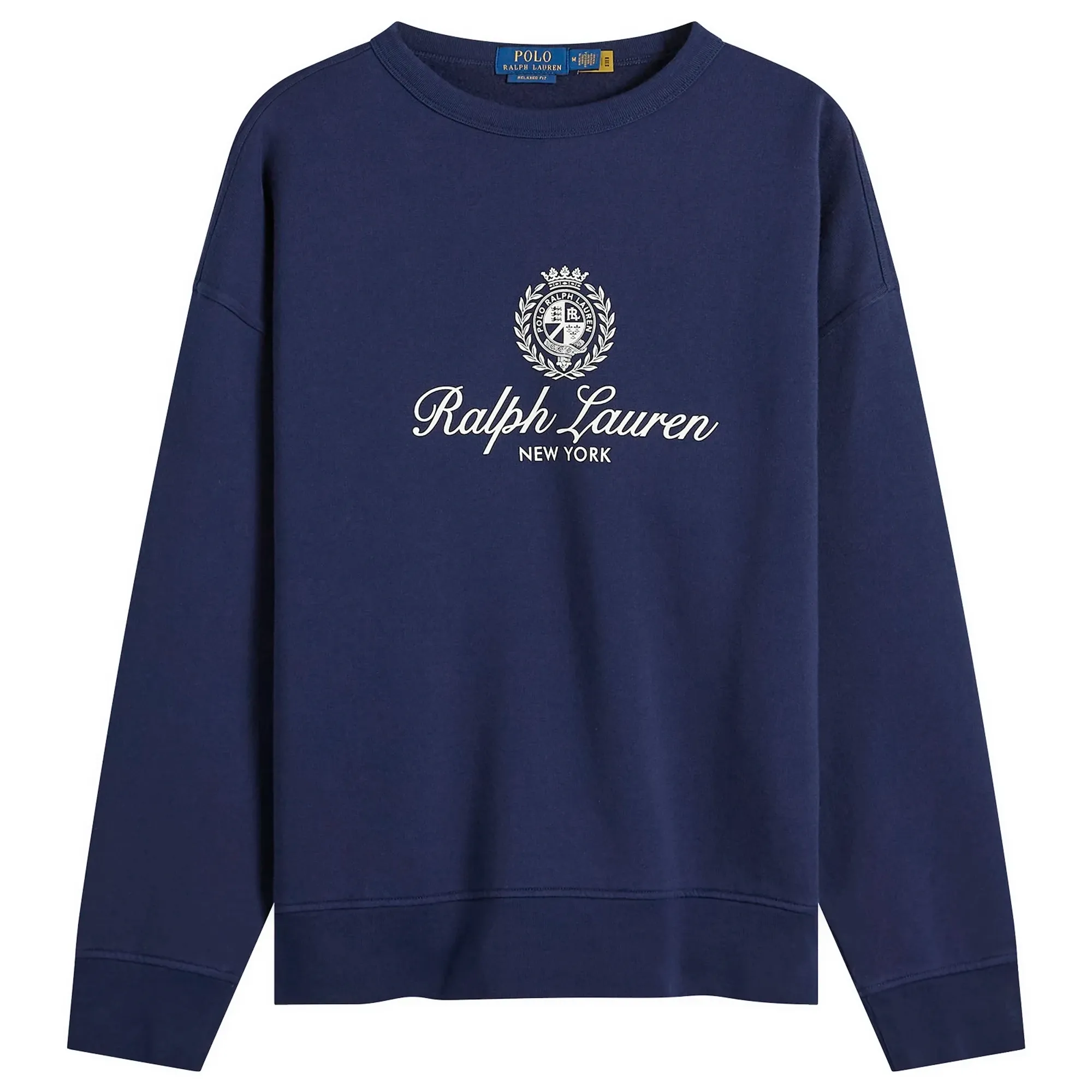 Polo Ralph Lauren Men's Crest Logo Sweatshirt Newport Navy