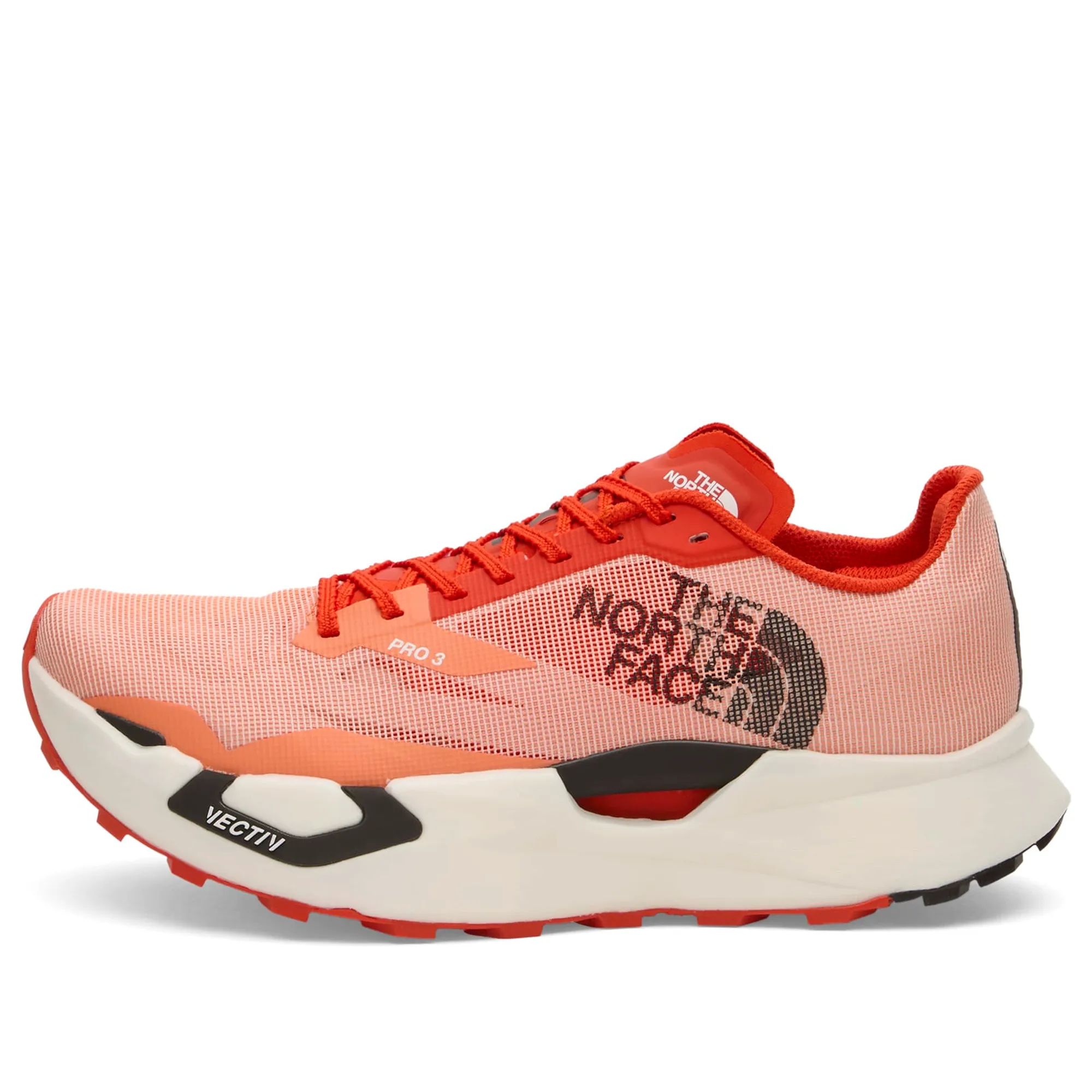 The North Face Men's Summit Vectiv Pro 3 Citrus Rust/Lava Red