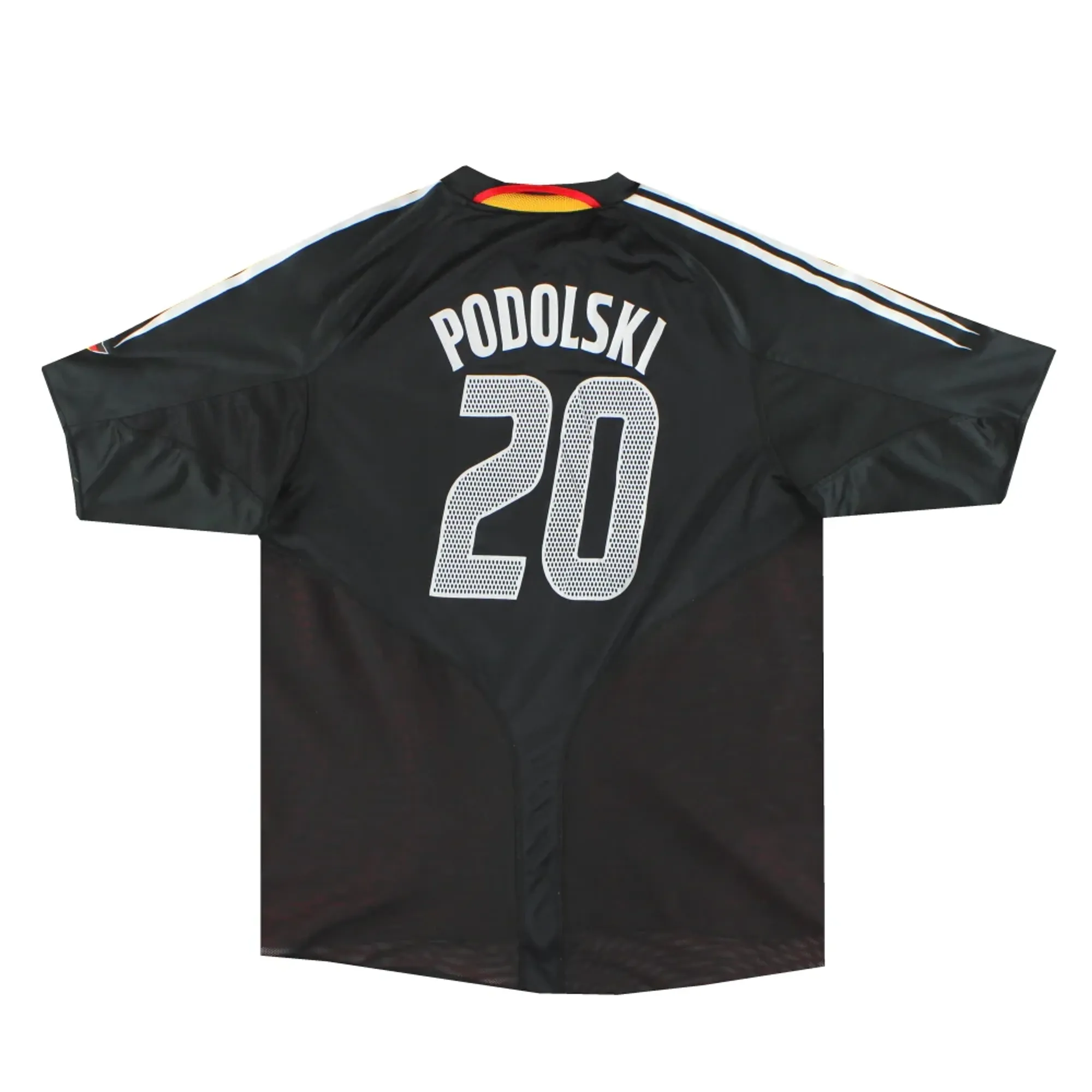 2004-06 Germany adidas Away Shirt Podolski #20 XXL - Germany / Excellent 