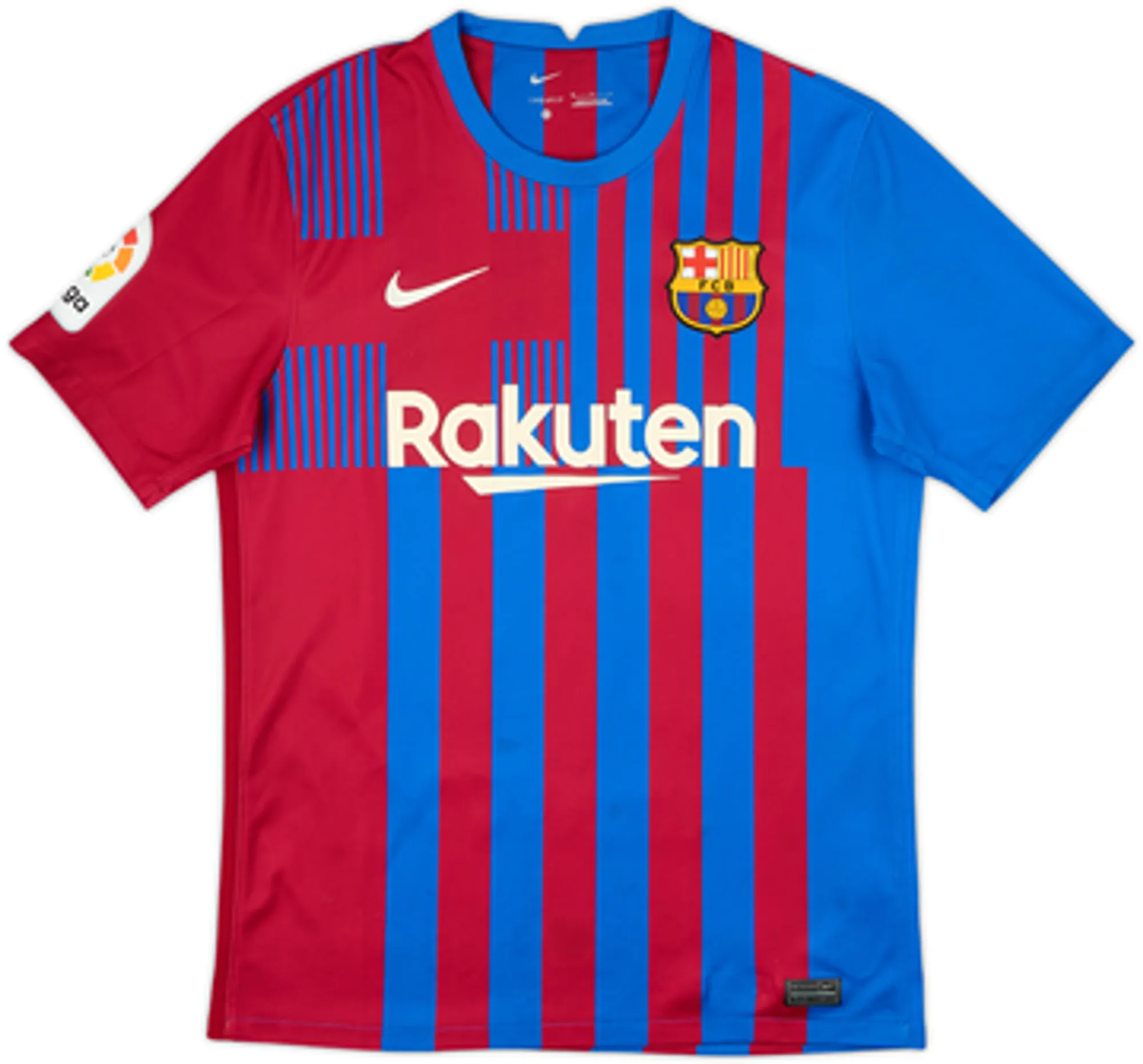 2021-22 Barcelona Home Shirt Ansu Fati #10 - 9/10 - (M)