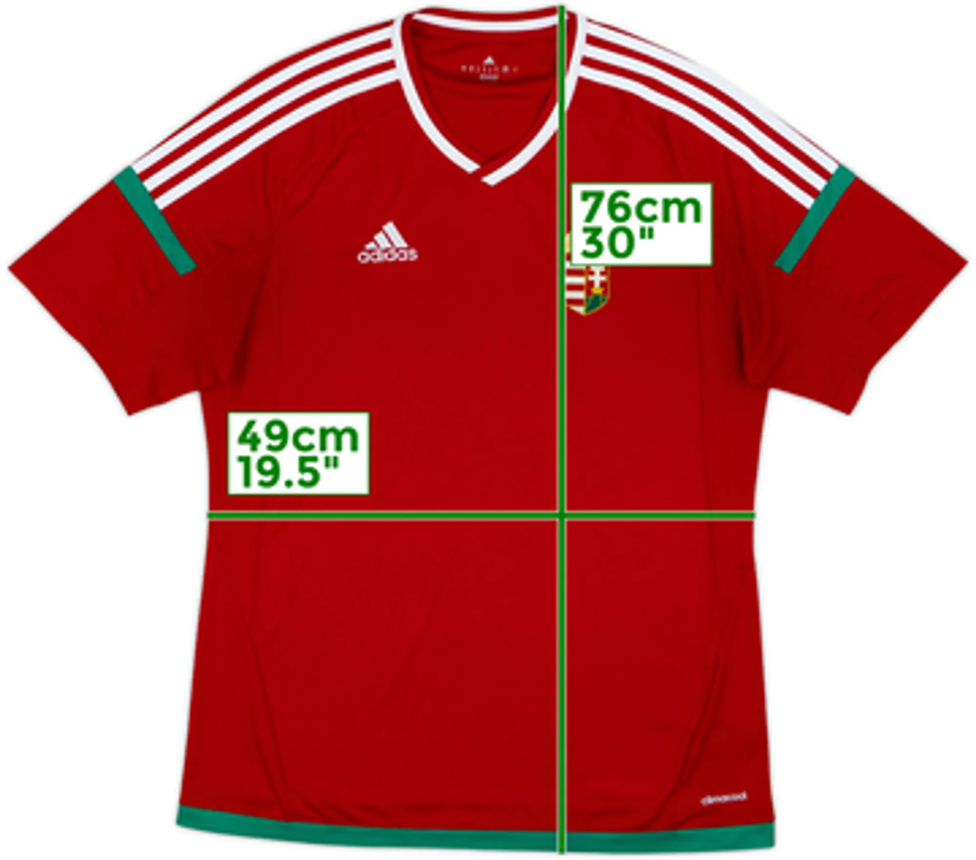 2016-18 Hungary Home Shirt - 9/10 - (M)