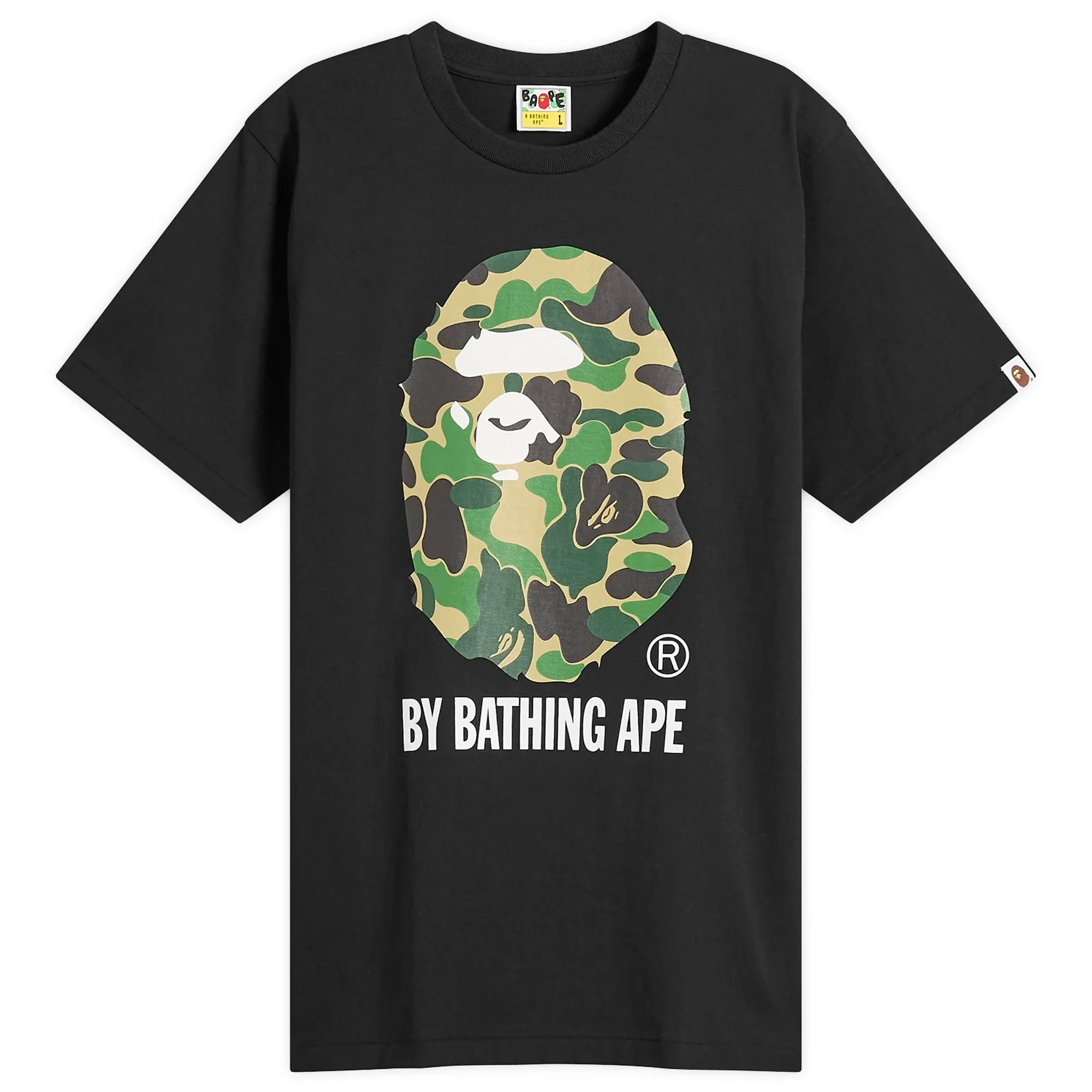 A Bathing Ape Men's ABC Camo By Bathing Ape T-Shirt Black/Green