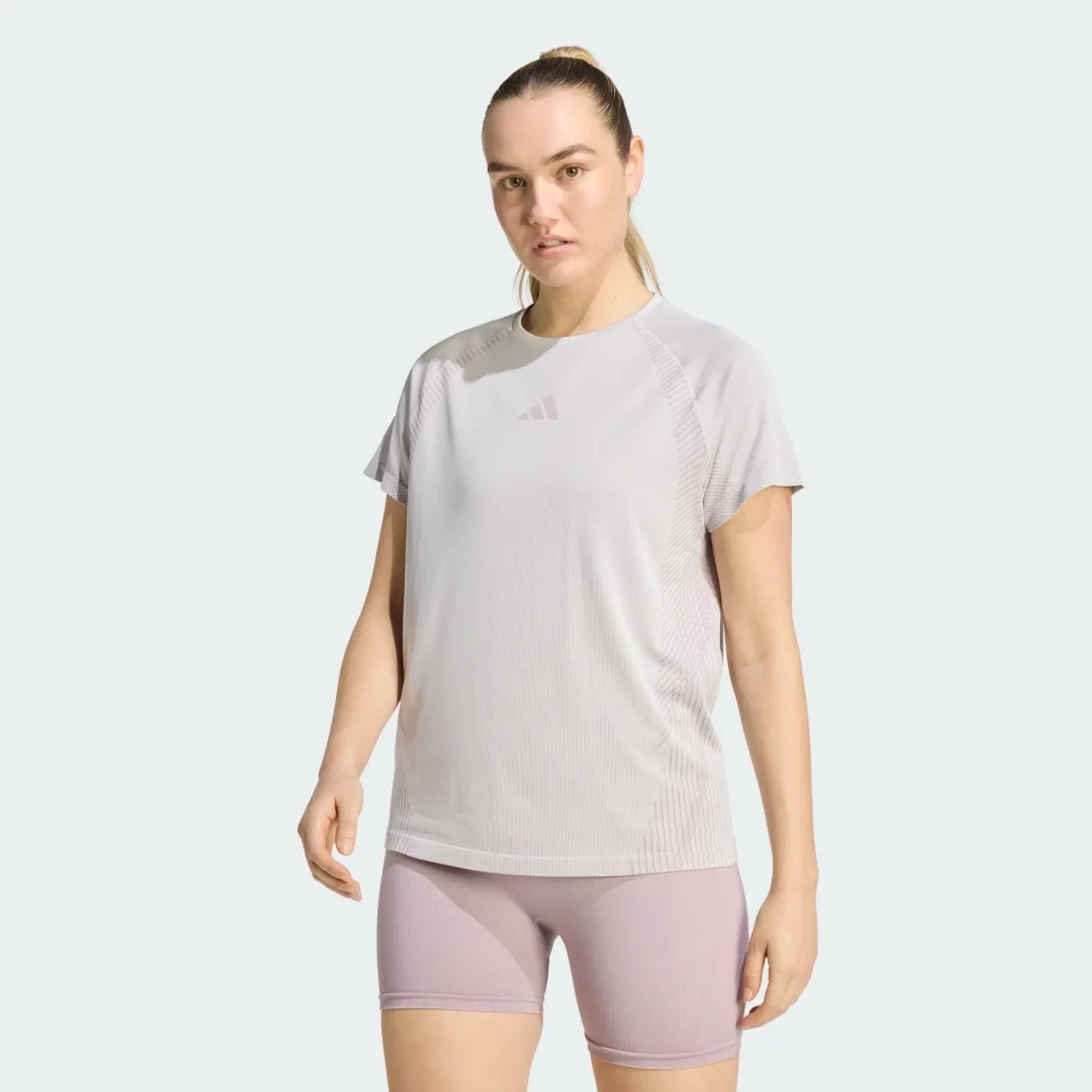 adidas Seamless Knitted T-Shirt