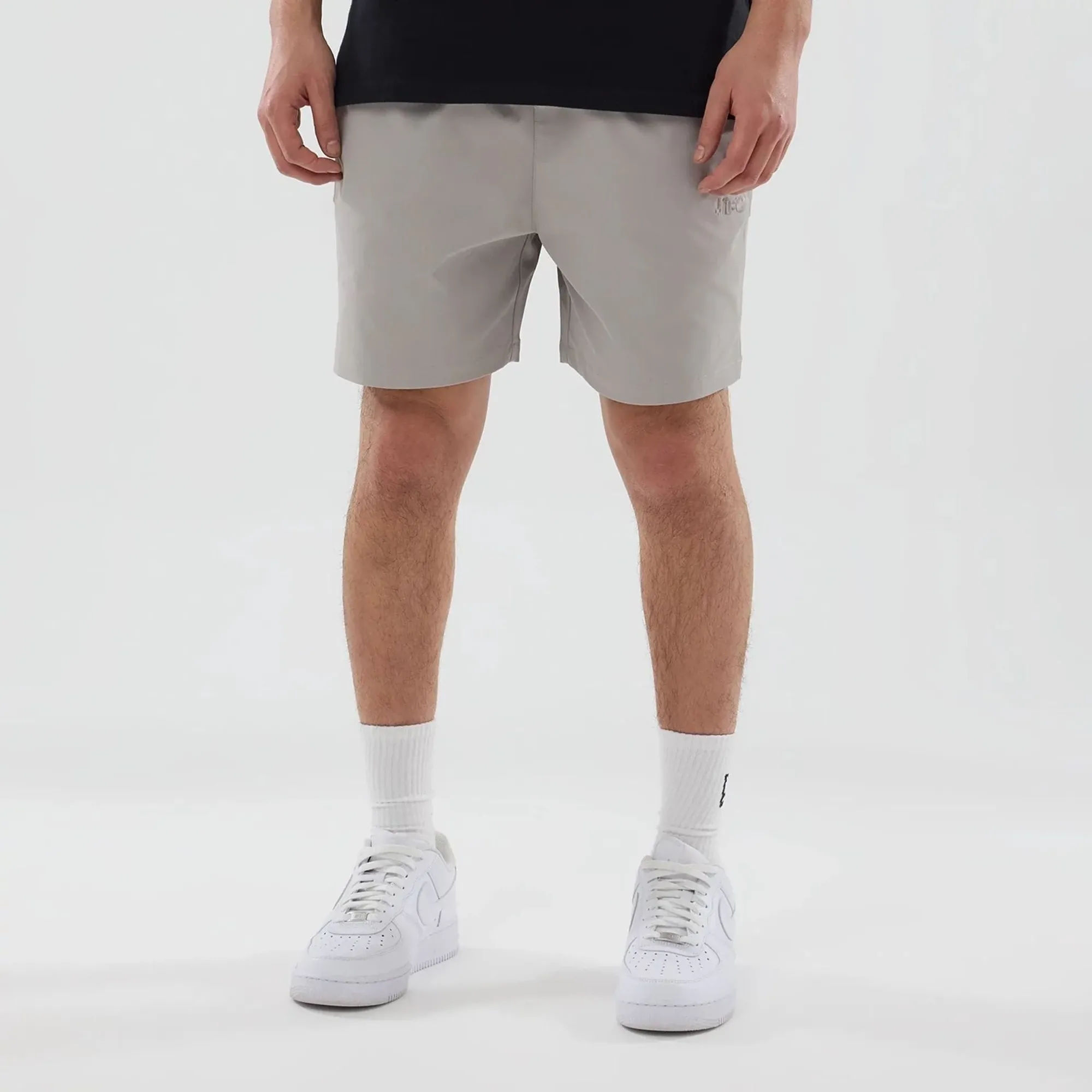 New Era Urban Core Beige Oversized Shorts adult unisex