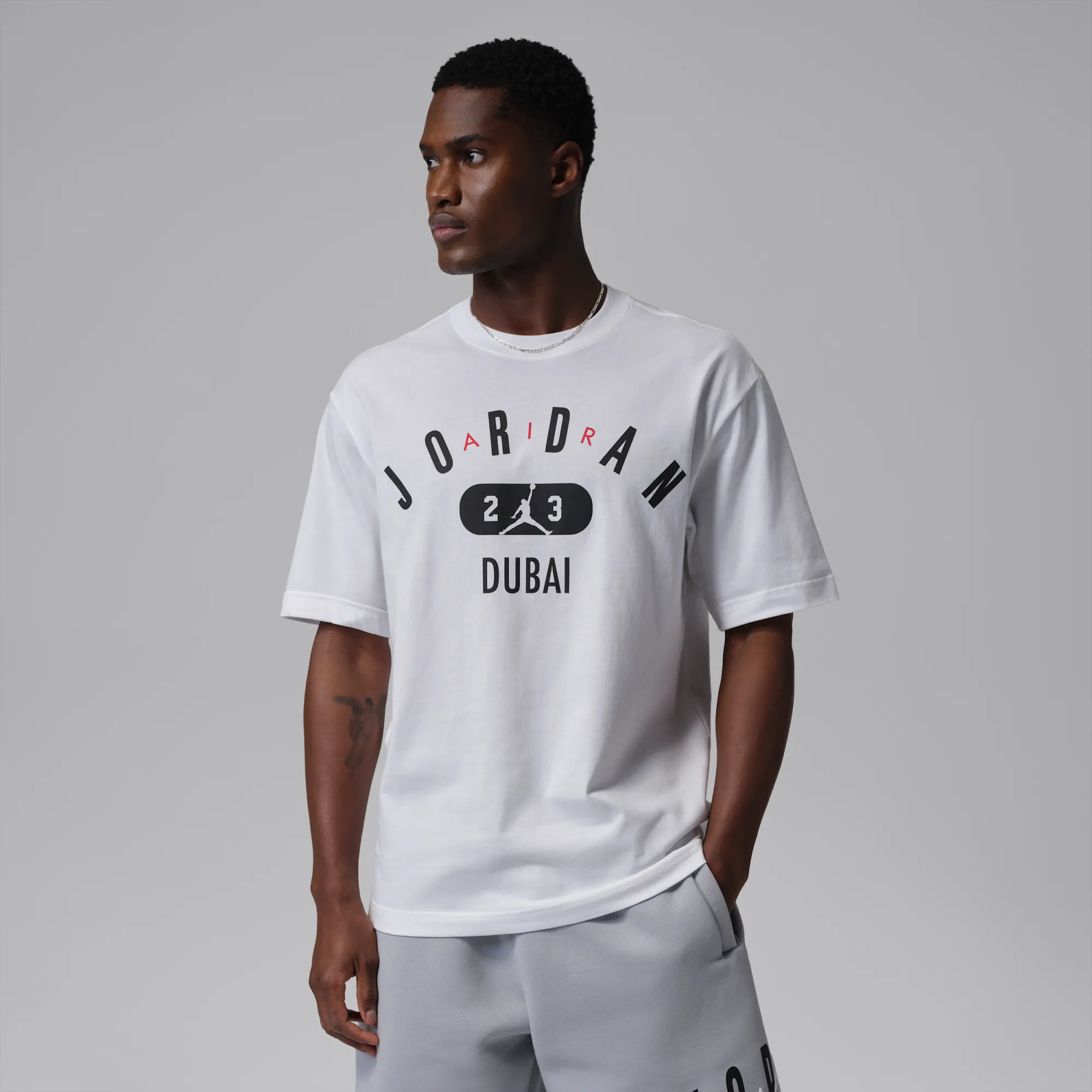 Nike Jordan Men's Dubai T-Shirt - White