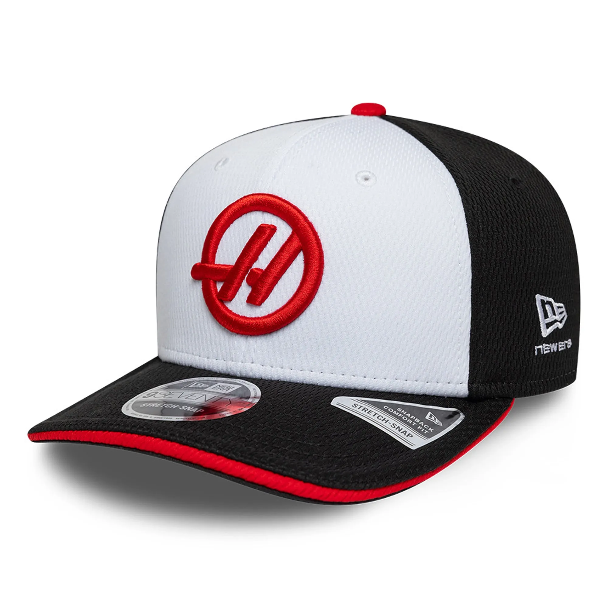 TGR Haas F1 Team Black 9SEVENTY Stretch Snap Adjustable Cap New Era Cap adult unisex