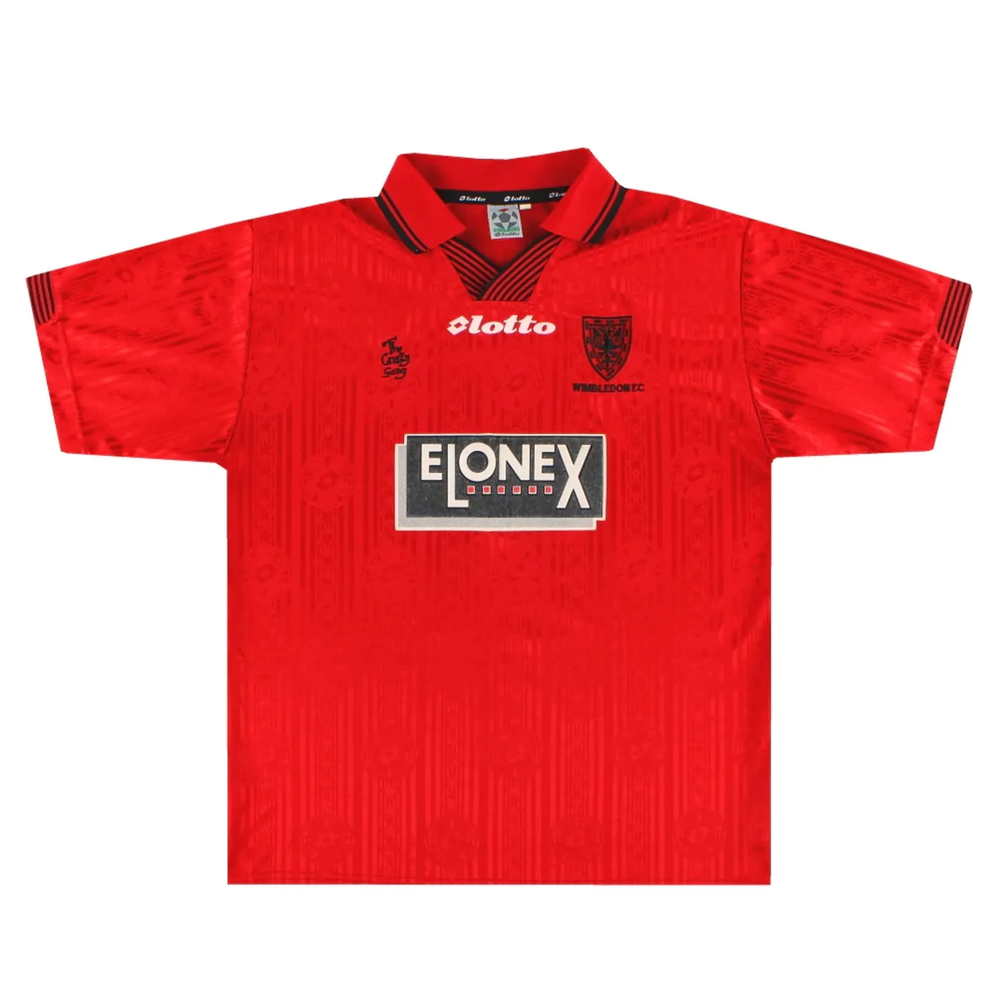 1997-99 Wimbledon Lotto Away Shirt L - Wimbledon / Excellent 