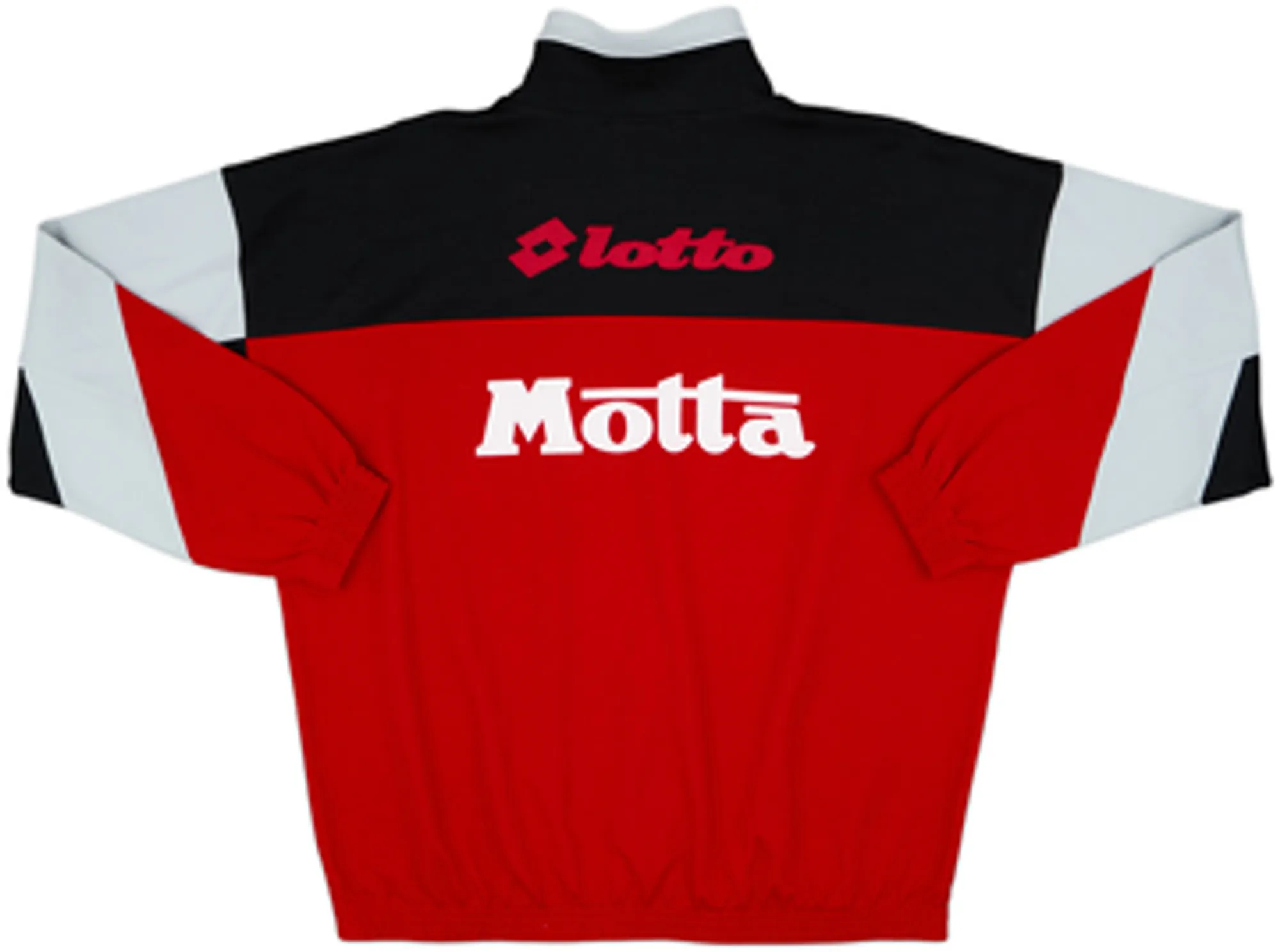 1993-94 AC Milan Lotto 1/4 Zip Track Jacket - 8/10 - (XL)