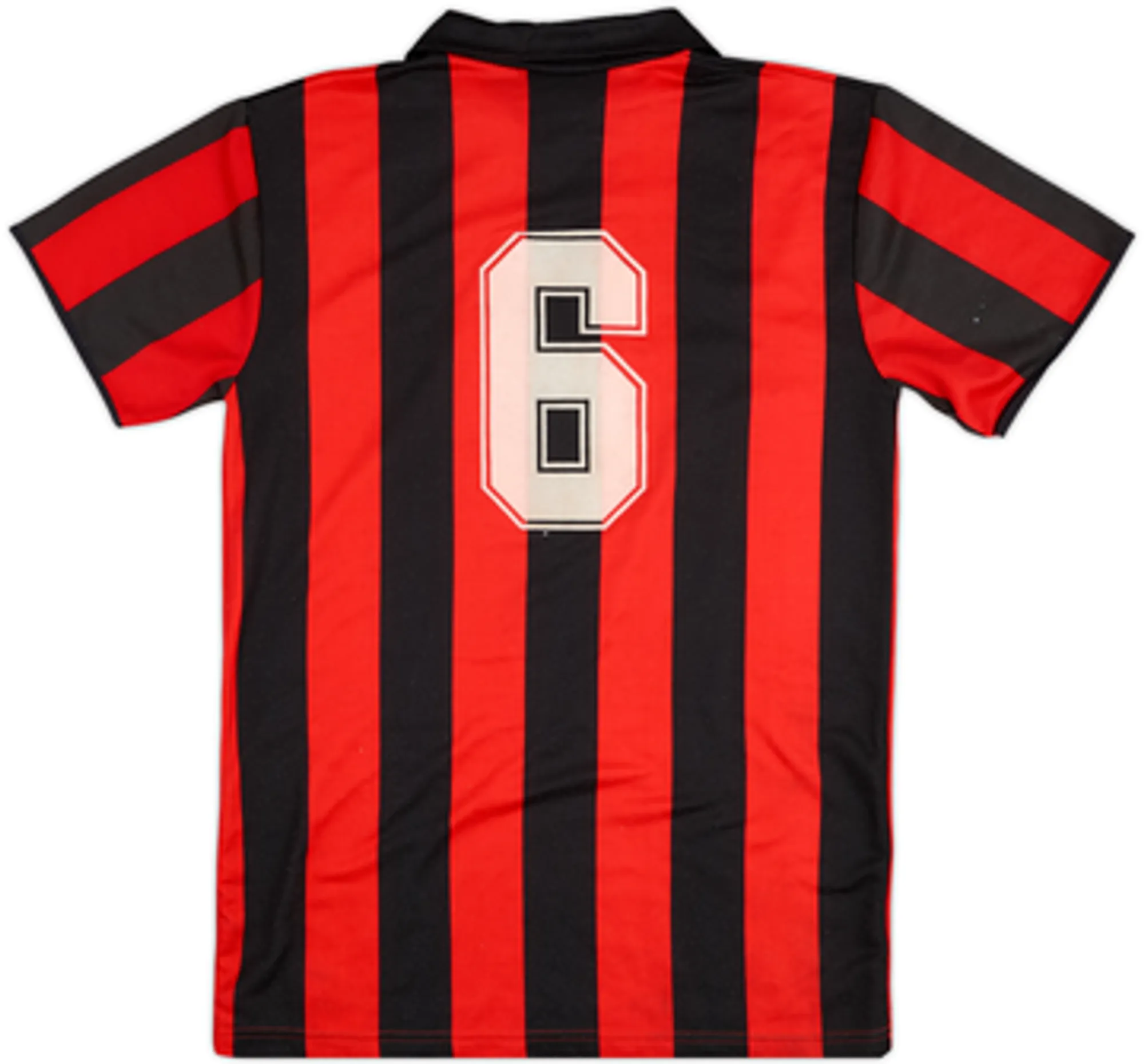 1987-88 AC Milan Home Shirt #6 - 8/10 - (M)