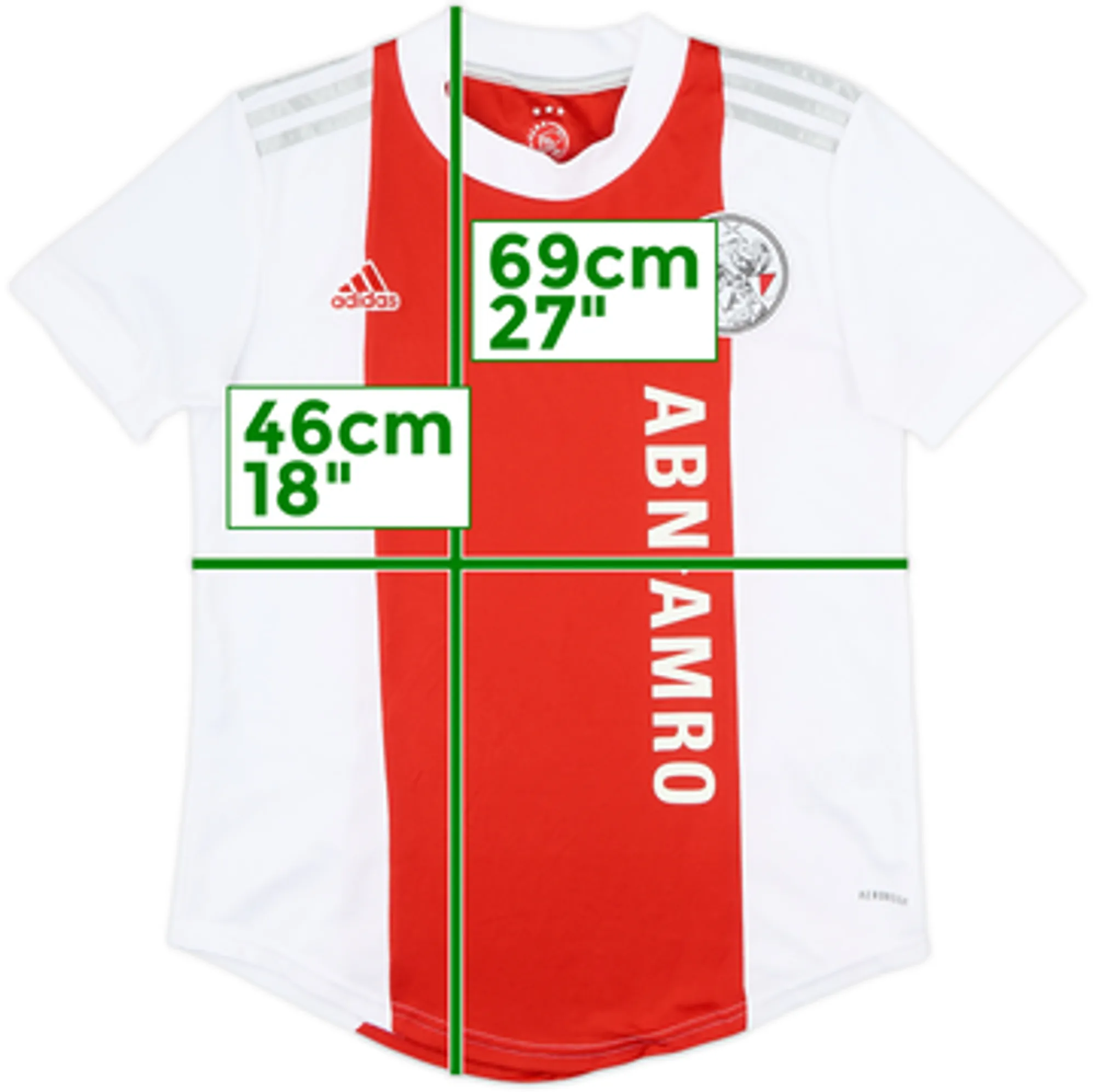 2021-22 Ajax Home Shirt - 9/10 - (Women's S)