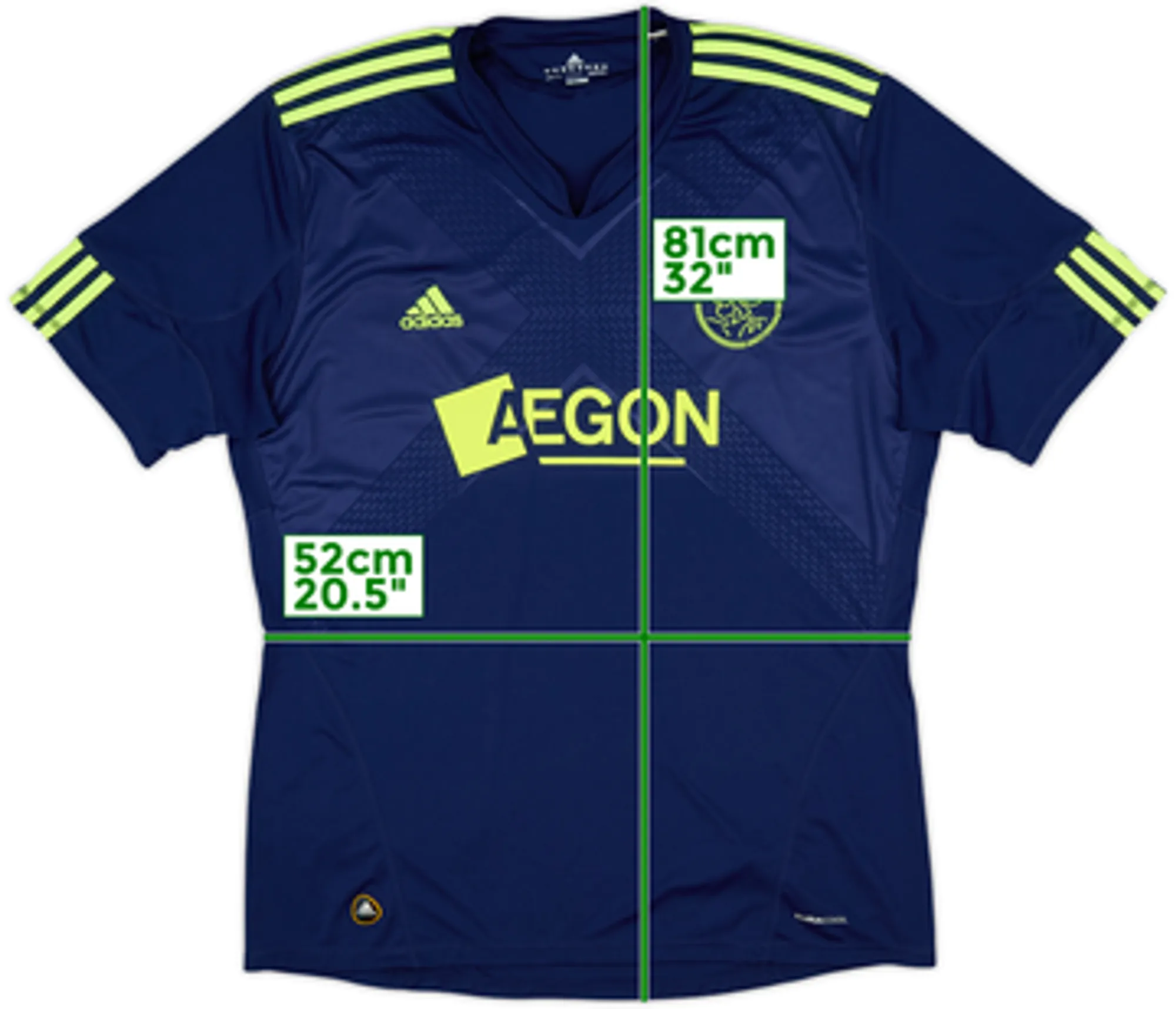 2010-11 Ajax Away Shirt - 10/10 - (XL)