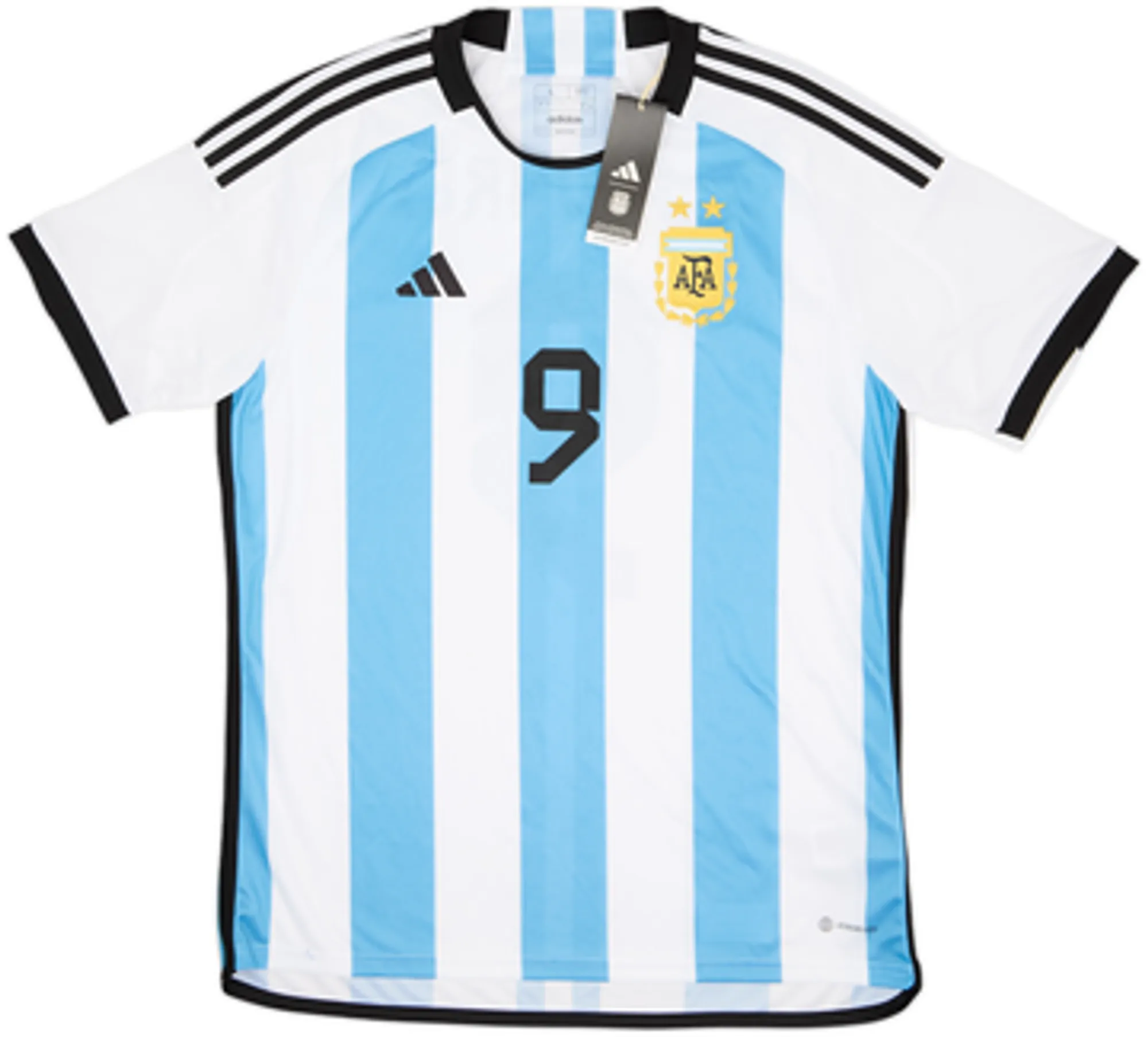 2022-23 Argentina Home Shirt J.Alvarez #9 (L)