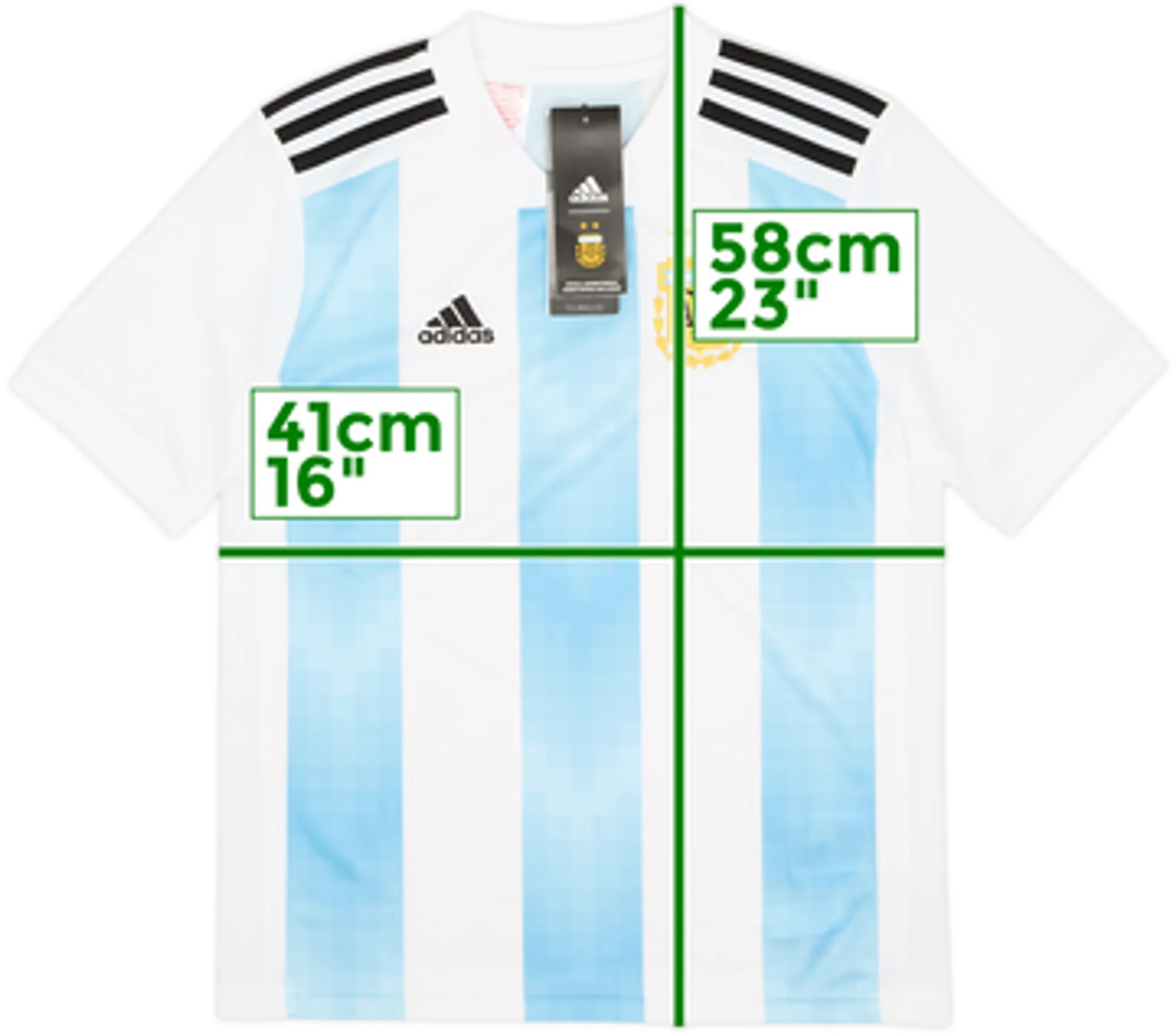 2018-19 Argentina Home Shirt (M.Boys)