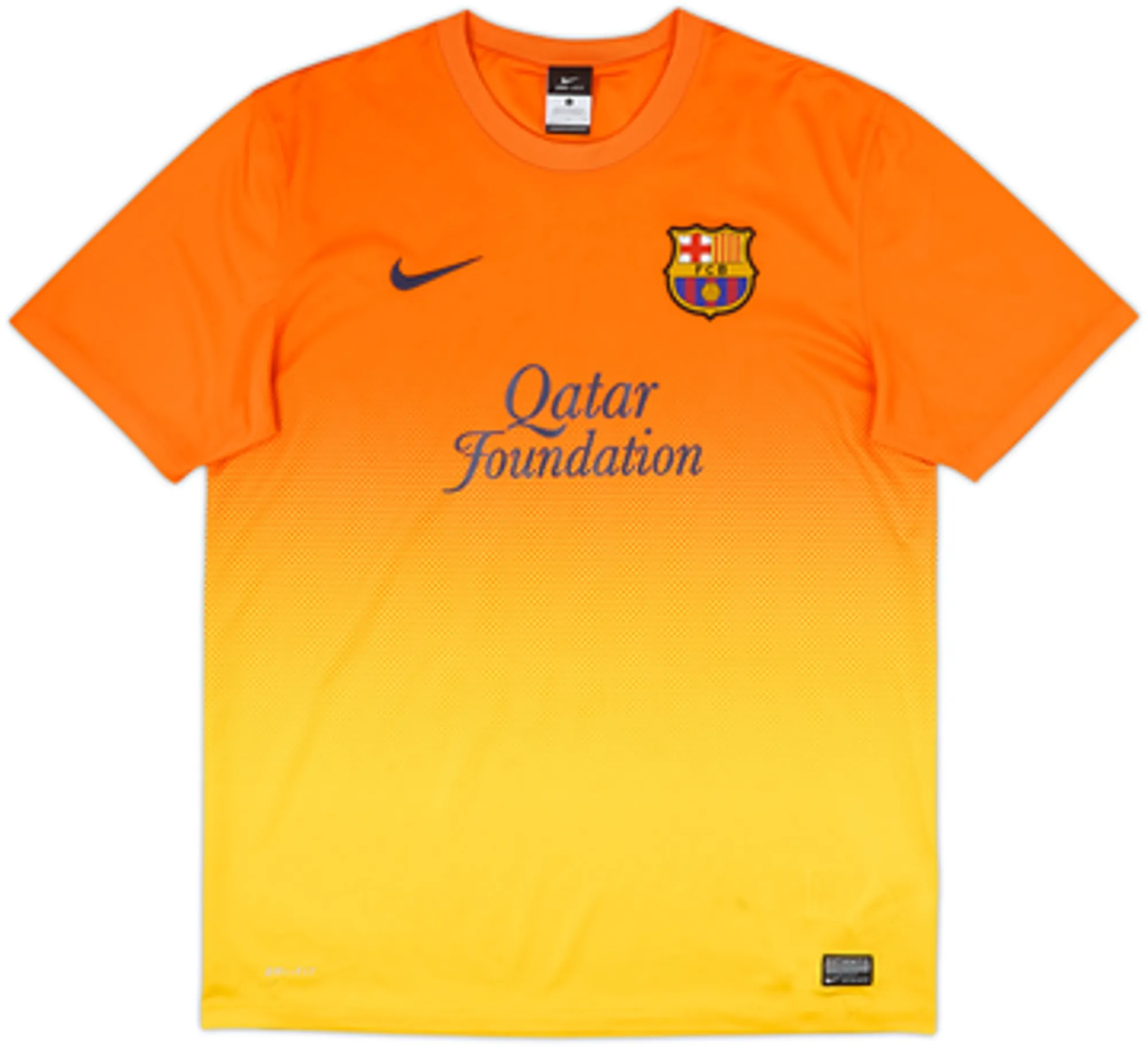 2012-13 Barcelona Basic Away Shirt Messi #10 - 7/10 - (L)