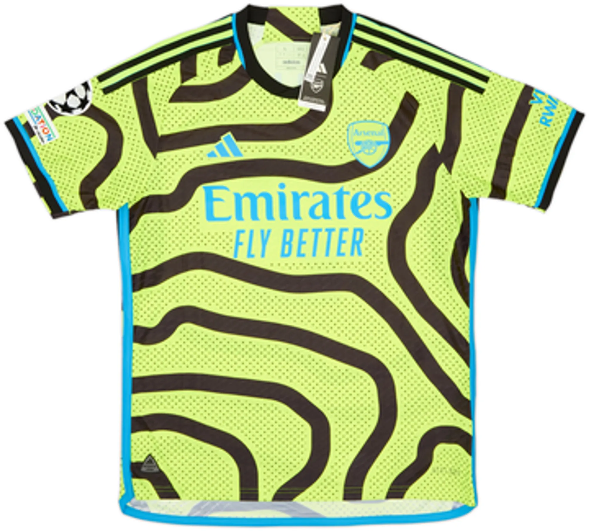 2023-24 Arsenal Authentic Away Shirt Saliba #2 (L)