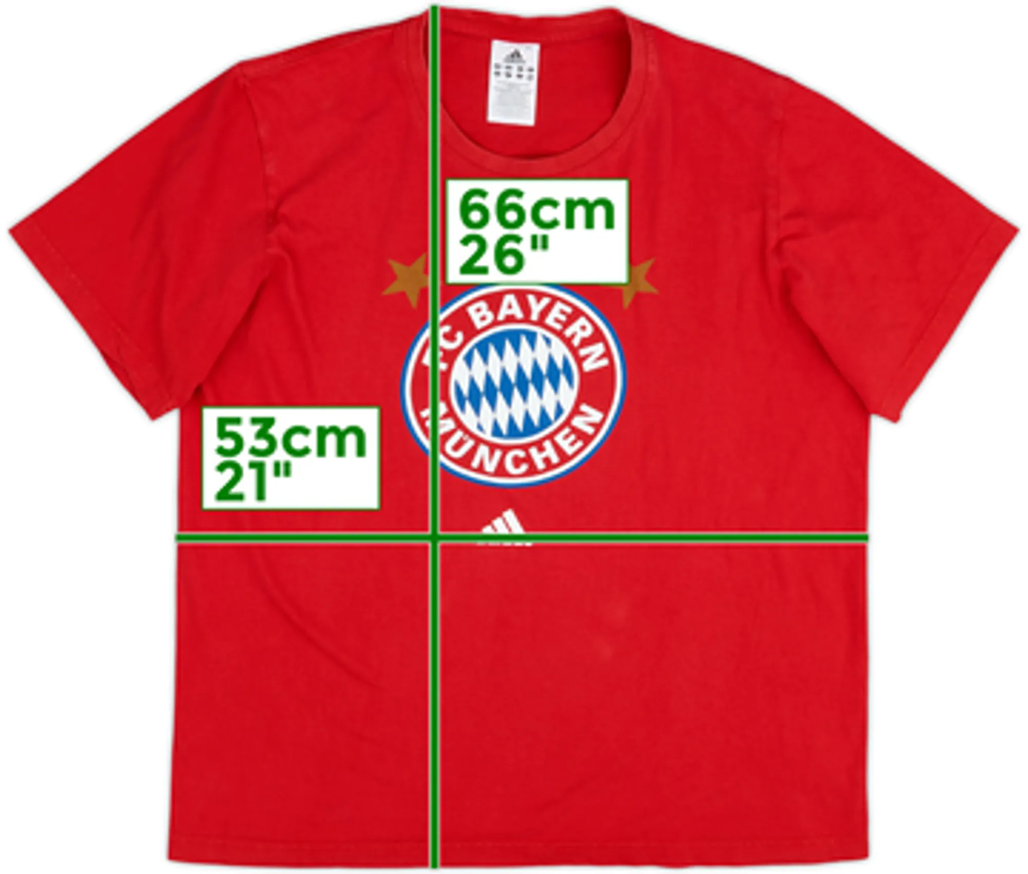 2012-13 Bayern Munich adidas Cotton Tee - 6/10 - (M)