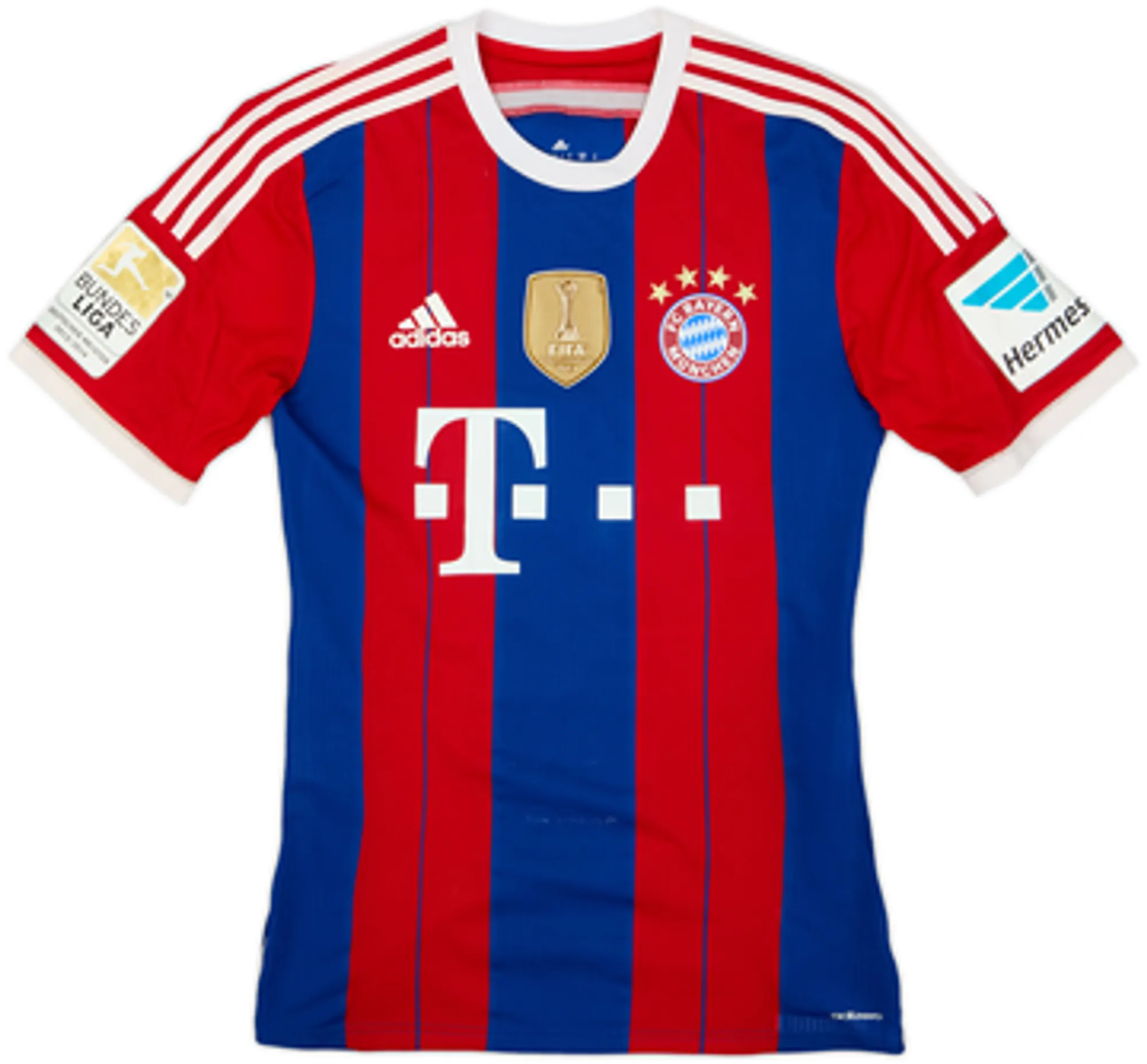 2014-15 Bayern Munich Authentic Home Shirt Ribery #7 - 6/10 - (S)