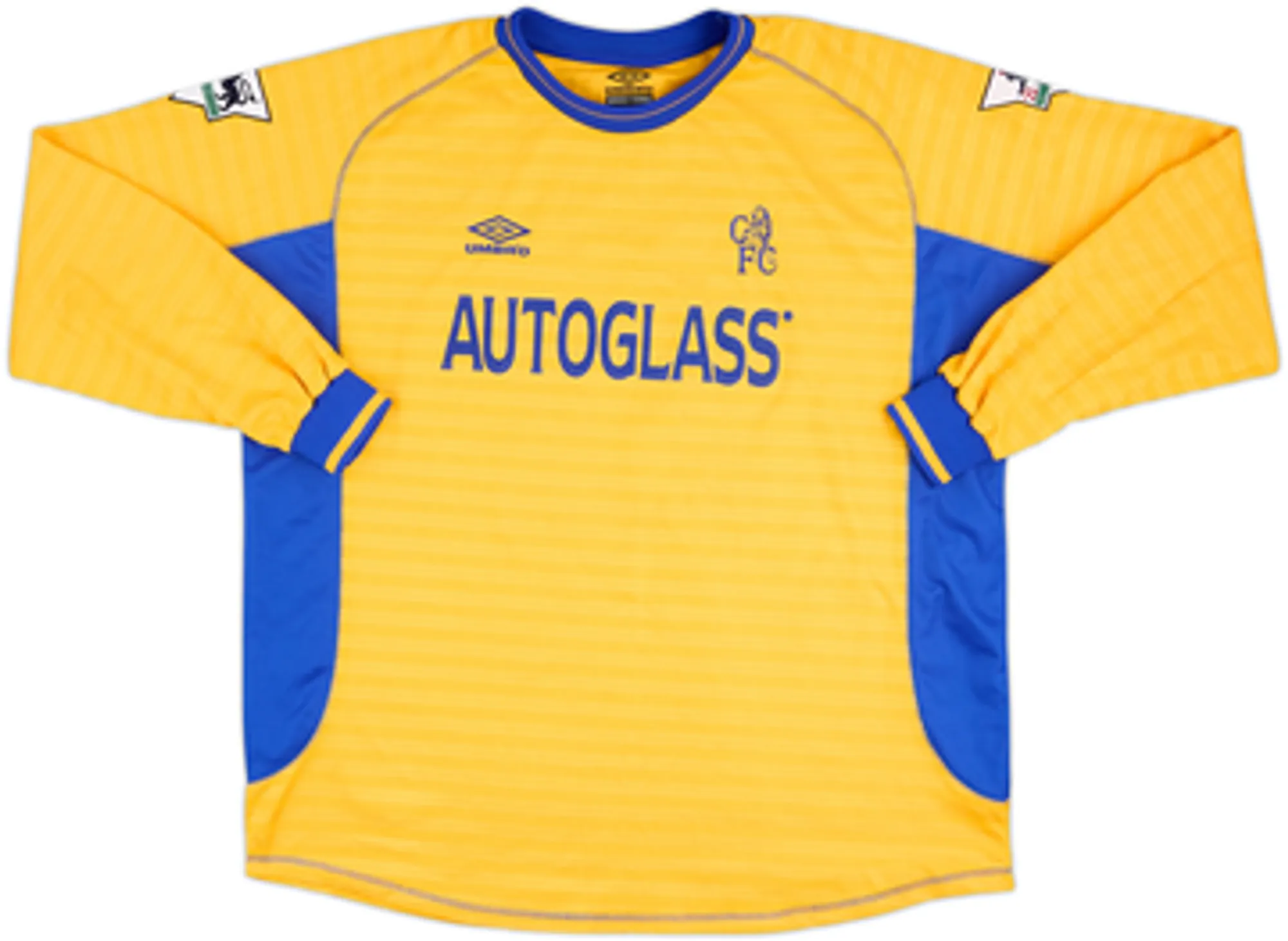 2000-01 Chelsea Away L/S Shirt Gudjohnsen #22 - 8/10 - (XXL)