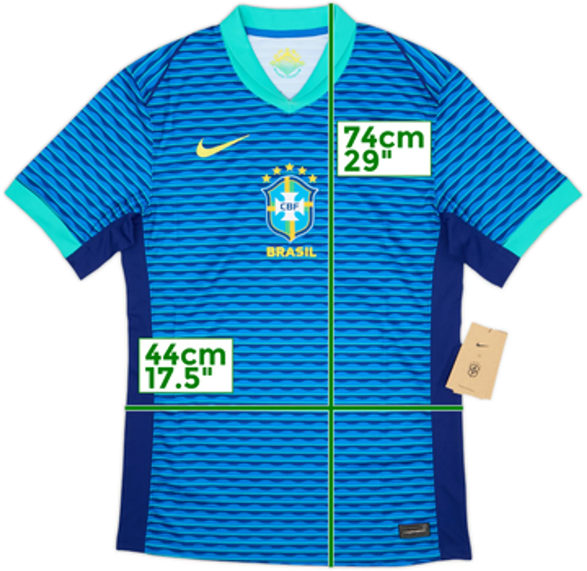 2024-25 Brazil Away Shirt (S)