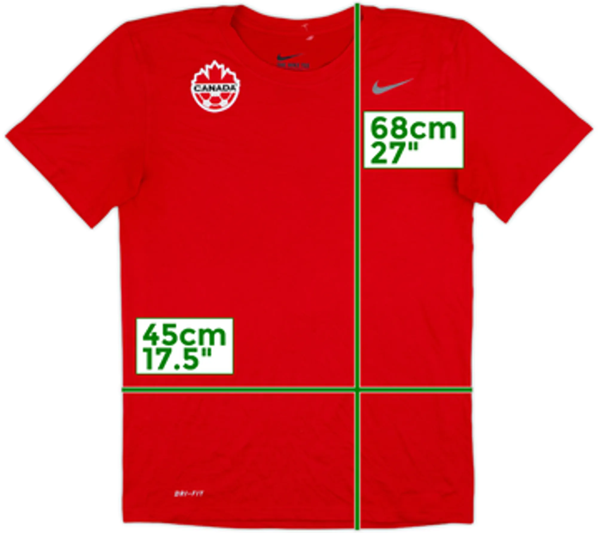 2021 Canada Nike Cotton Tee - 10/10 - (S)