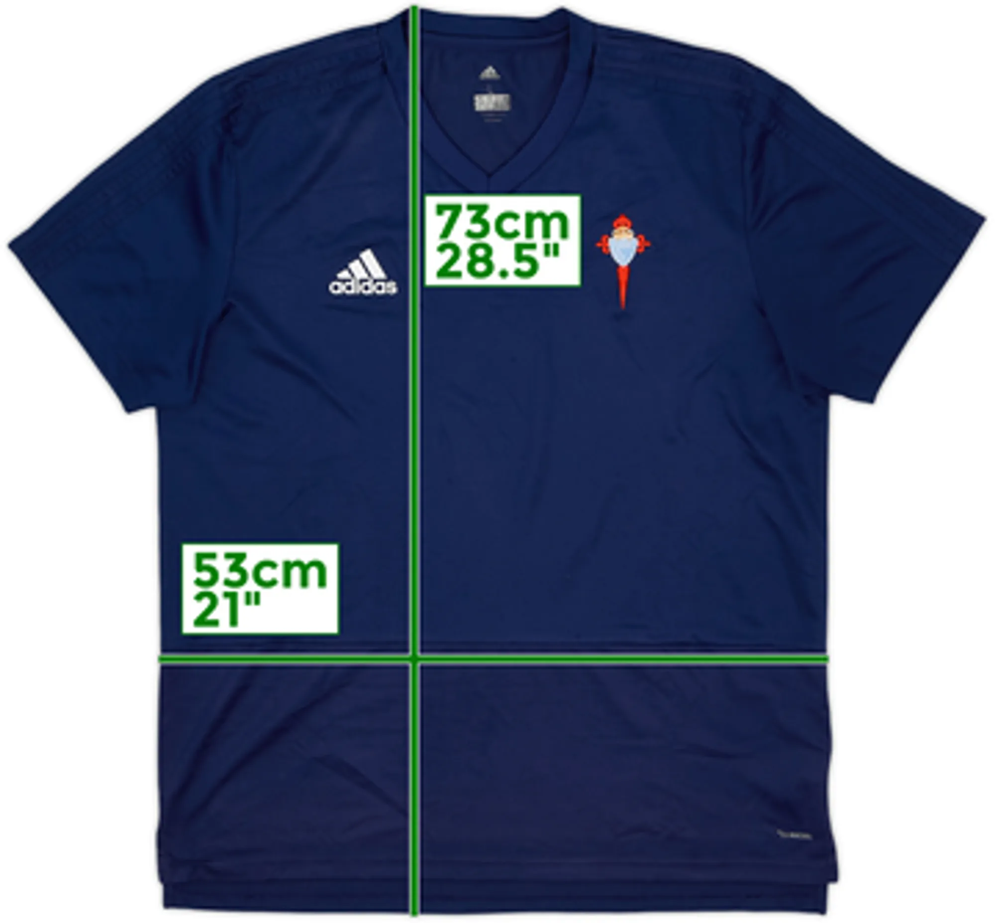 2018-19 Celta Vigo adidas Training Shirt - 7/10 - (L)