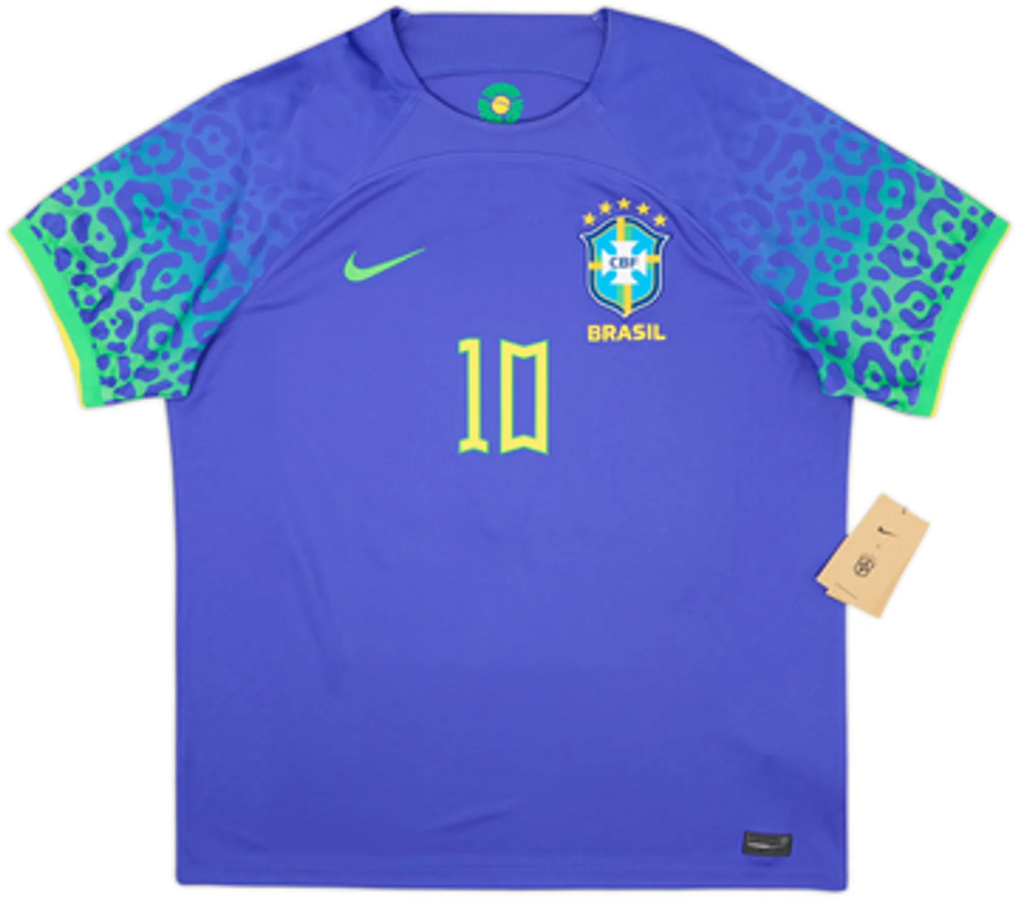 2022-23 Brazil Away Shirt Neymar #10 (L)