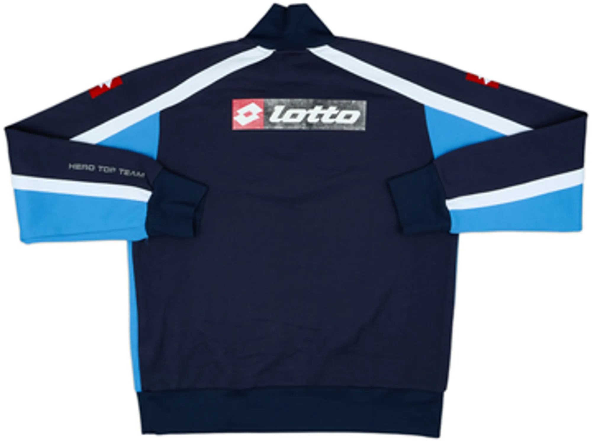 2010-11 Deportivo La Coruna Staff Issue Lotto 1/4 Zip Drill Top J.F. - 5/10 - (L)