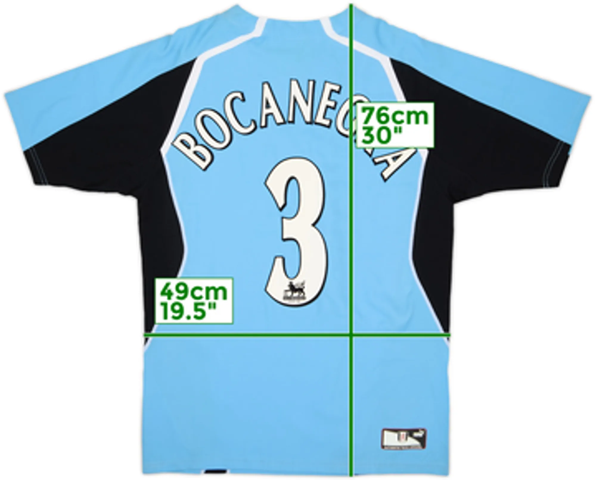 2004-05 Fulham Away Shirt Bocanegra #3 (M)