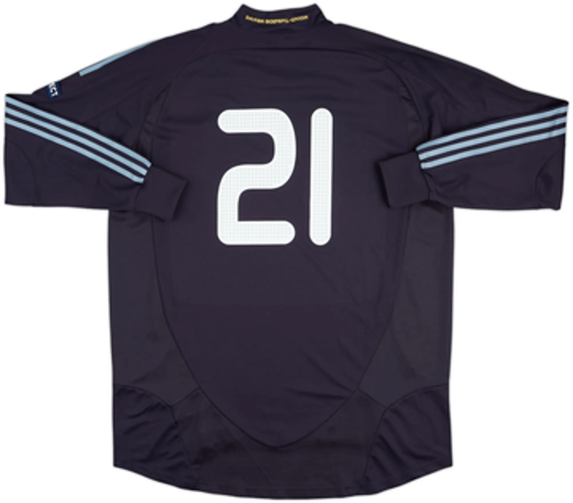 2008-10 Denmark Player Issue GK Shirt #21 - 8/10 - (XL)