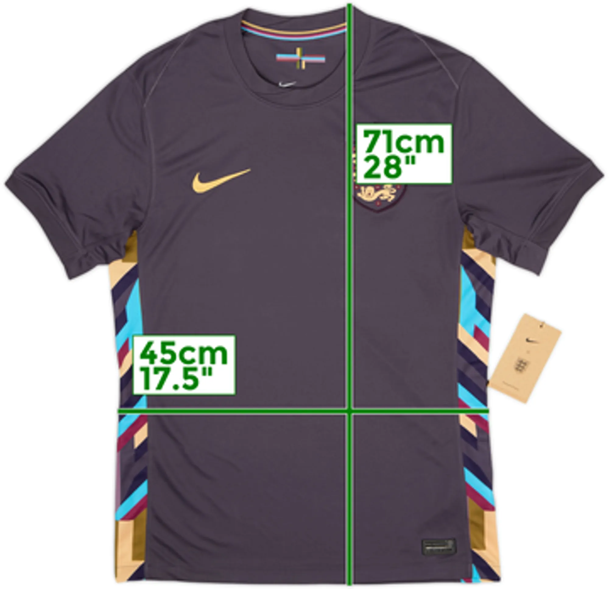 2024-25 England Away Shirt (S)