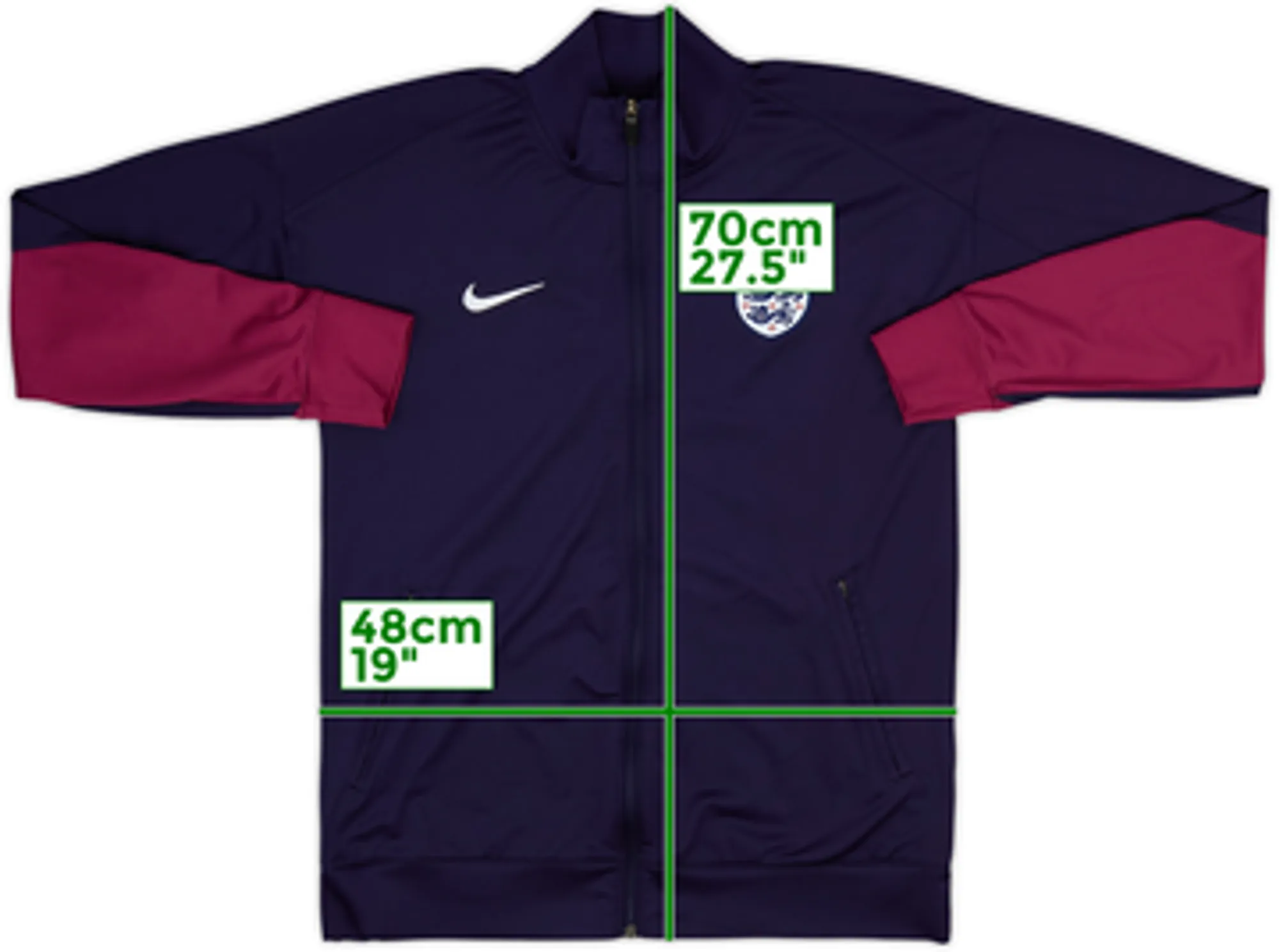 2024-25 England Nike Track Jacket - 8/10 - (S)