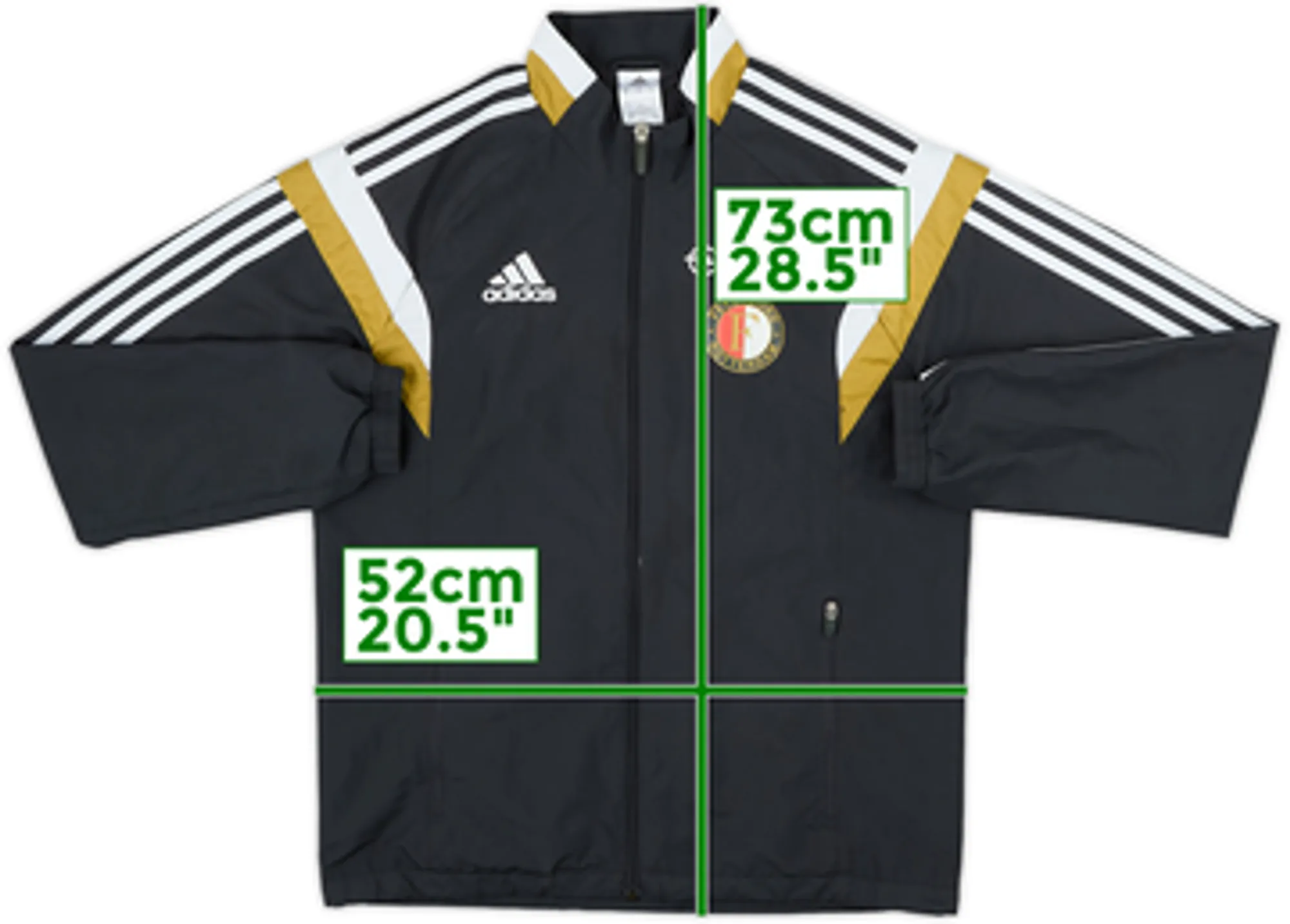 2014-15 Feyenoord adidas Track Jacket - 6/10 - (S)