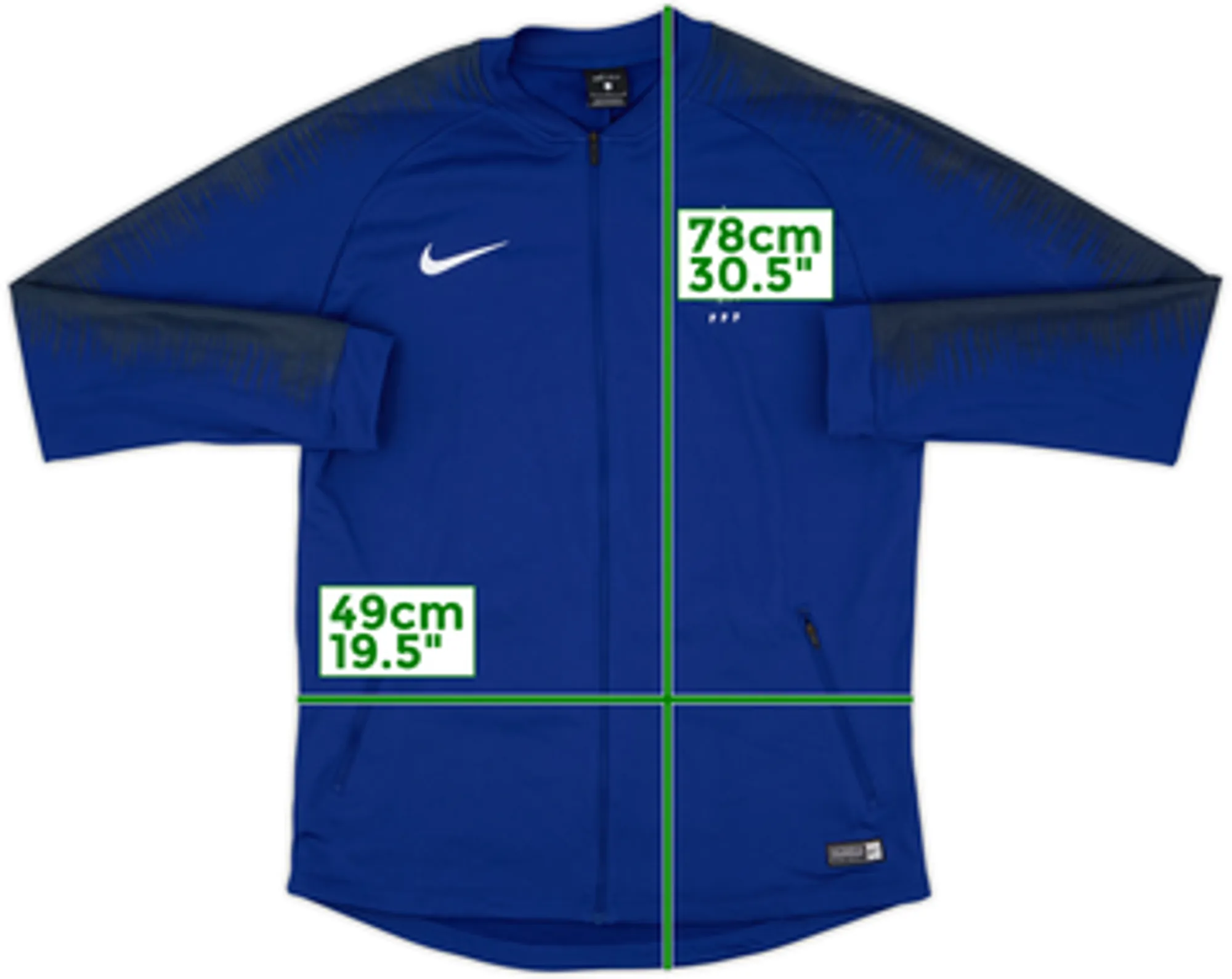 2018-19 France Nike Track Jacket - 10/10 - (L)