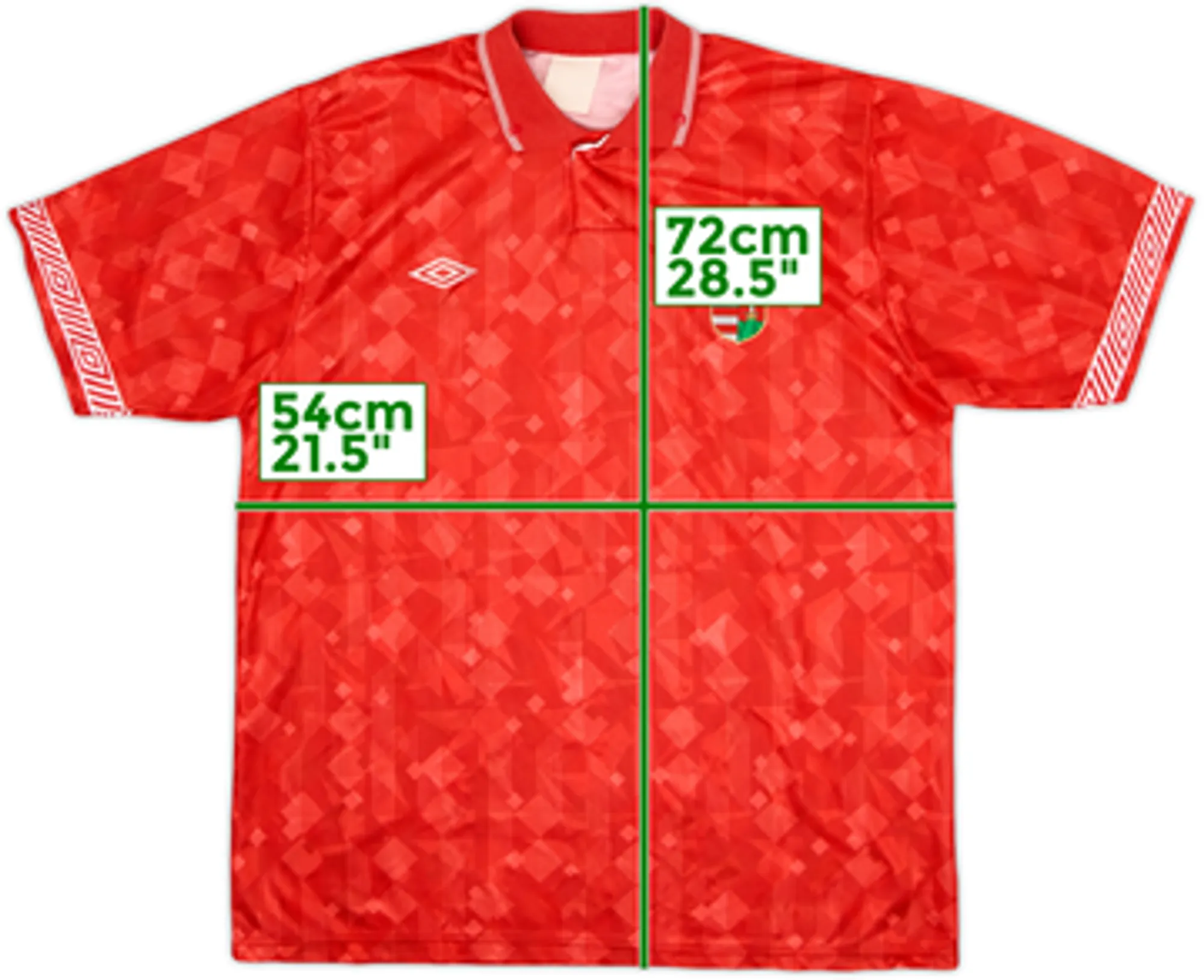 1990-93 Hungary Home Shirt - 5/10 - (L)