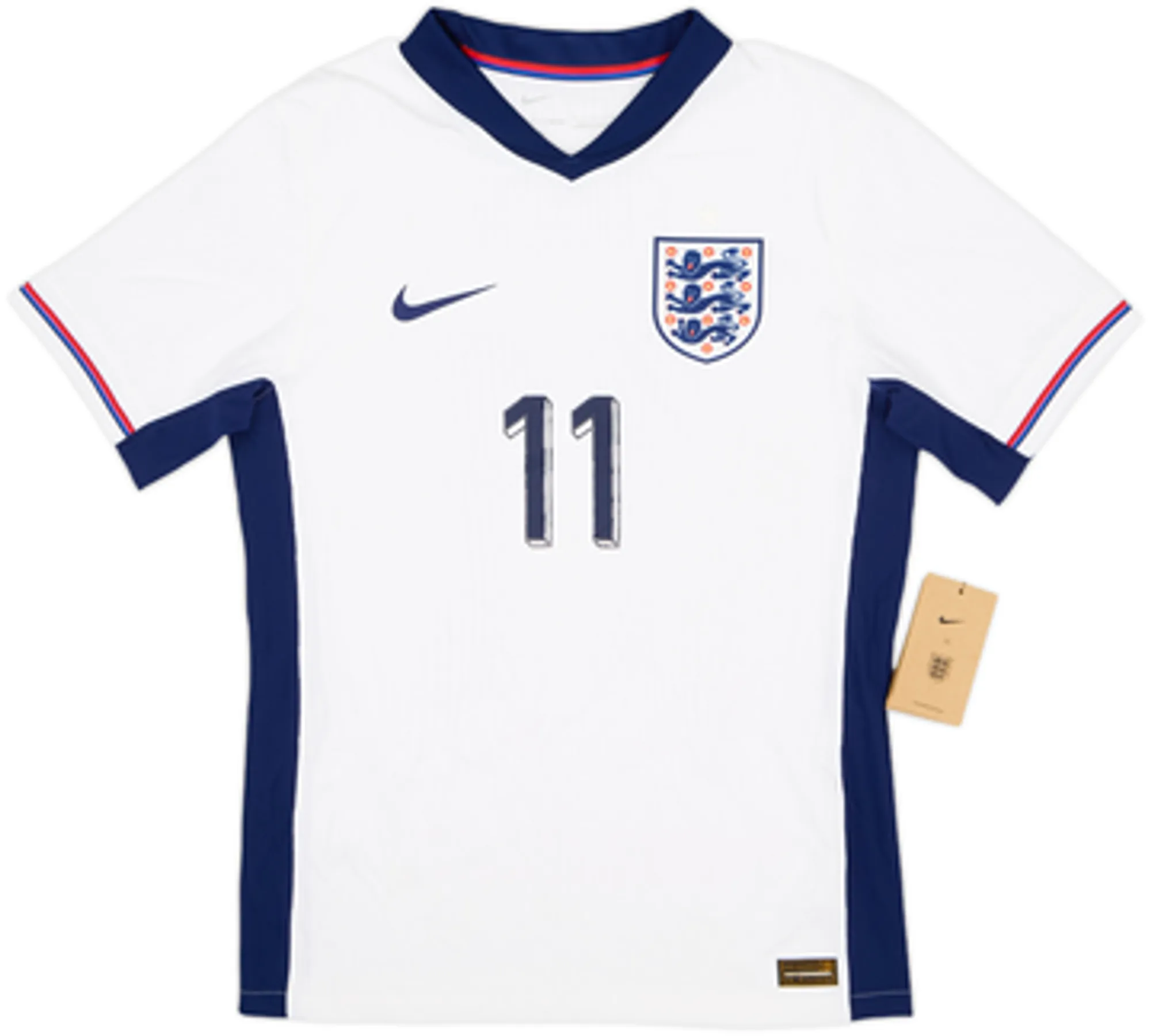 2024-25 England Authentic Home Shirt Foden #11 (S)