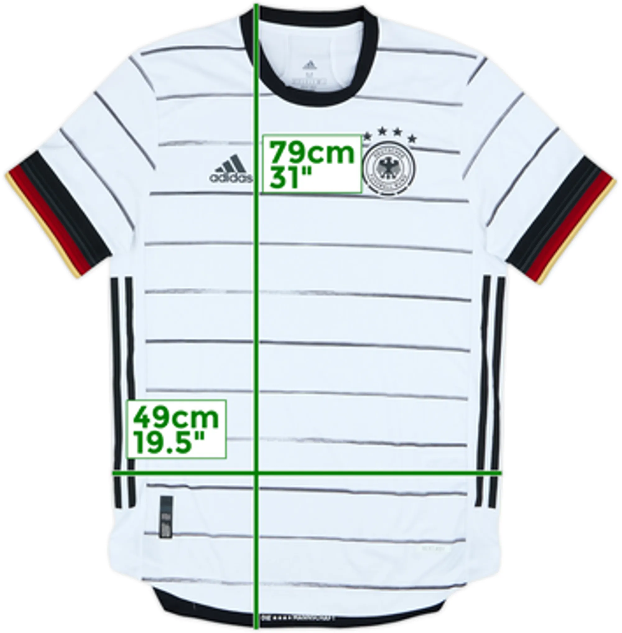 2020-21 Germany Authentic Home Shirt - 8/10 - (M)