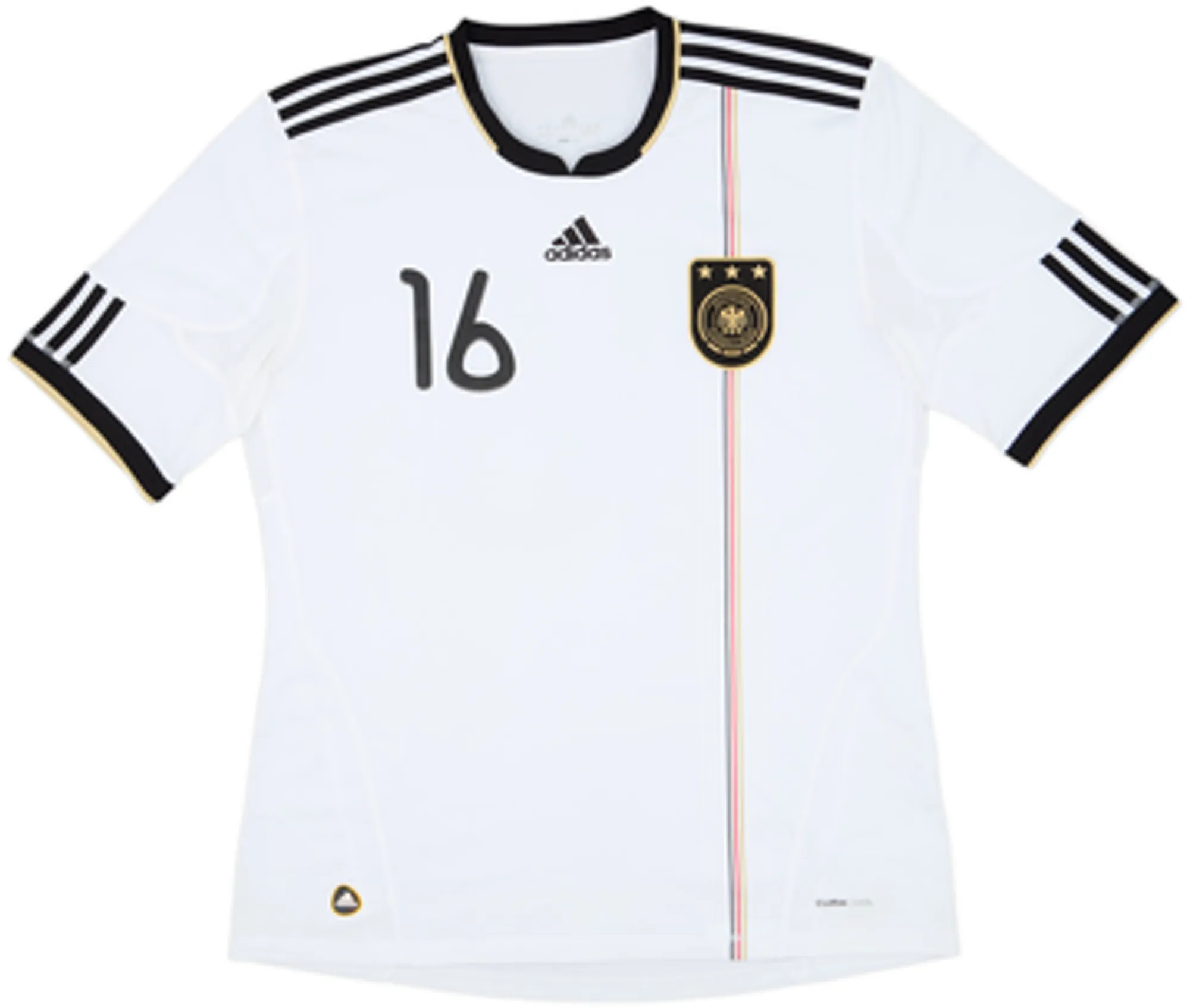 2010-11 Germany Home Shirt Lahm #16 - 8/10 - (L)